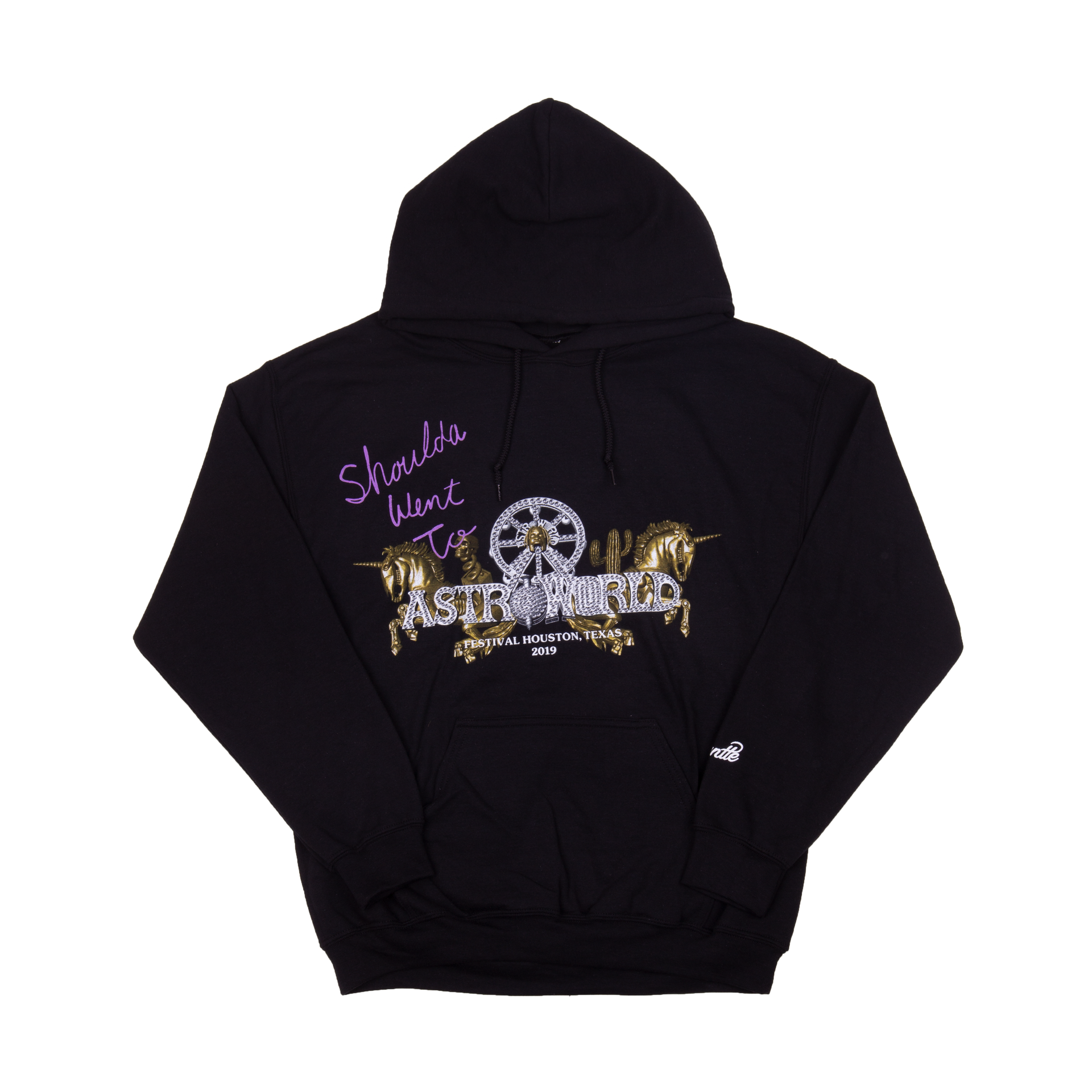 Astroworld Festival Black Elliante Hoodie
