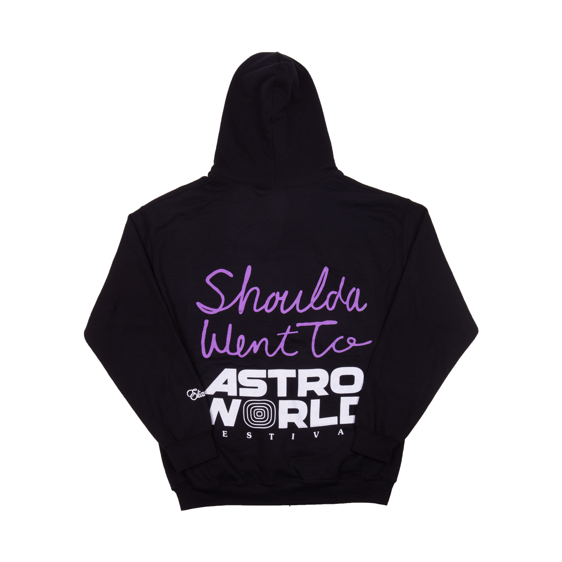Astroworld Festival Black Elliante Hoodie