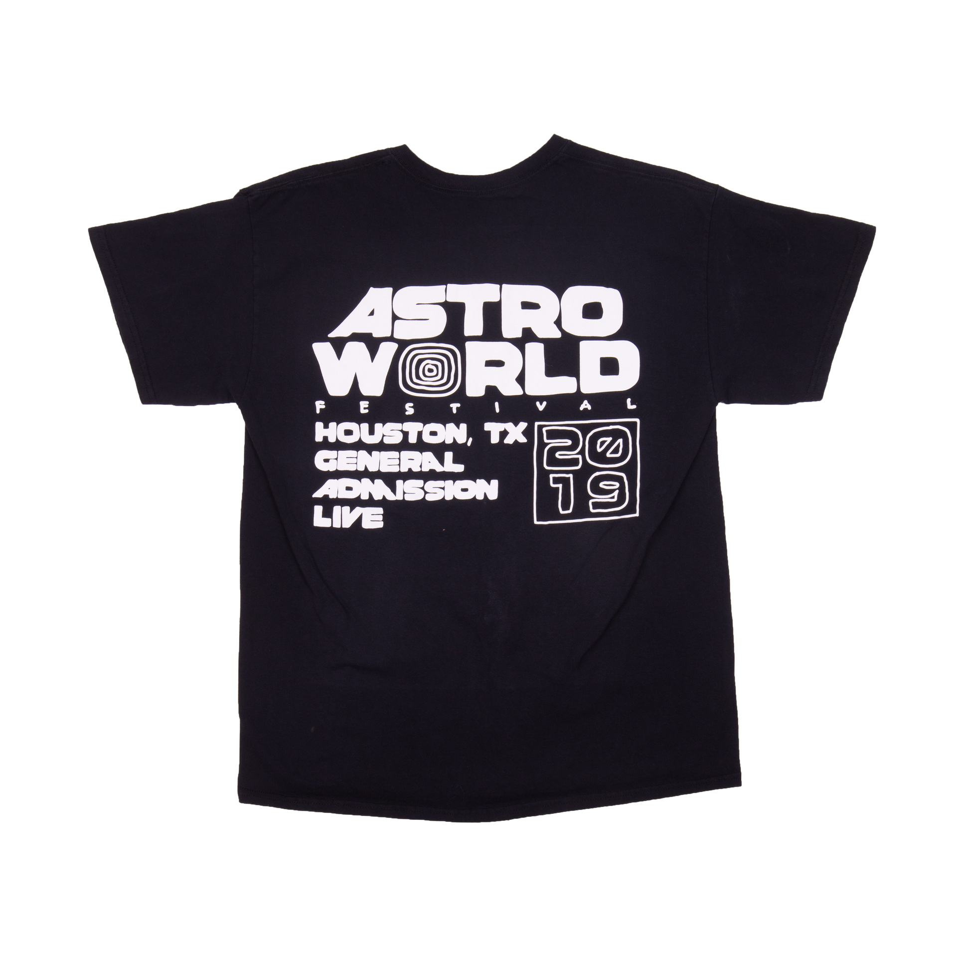 Astroworld Festival Black Staff Tee