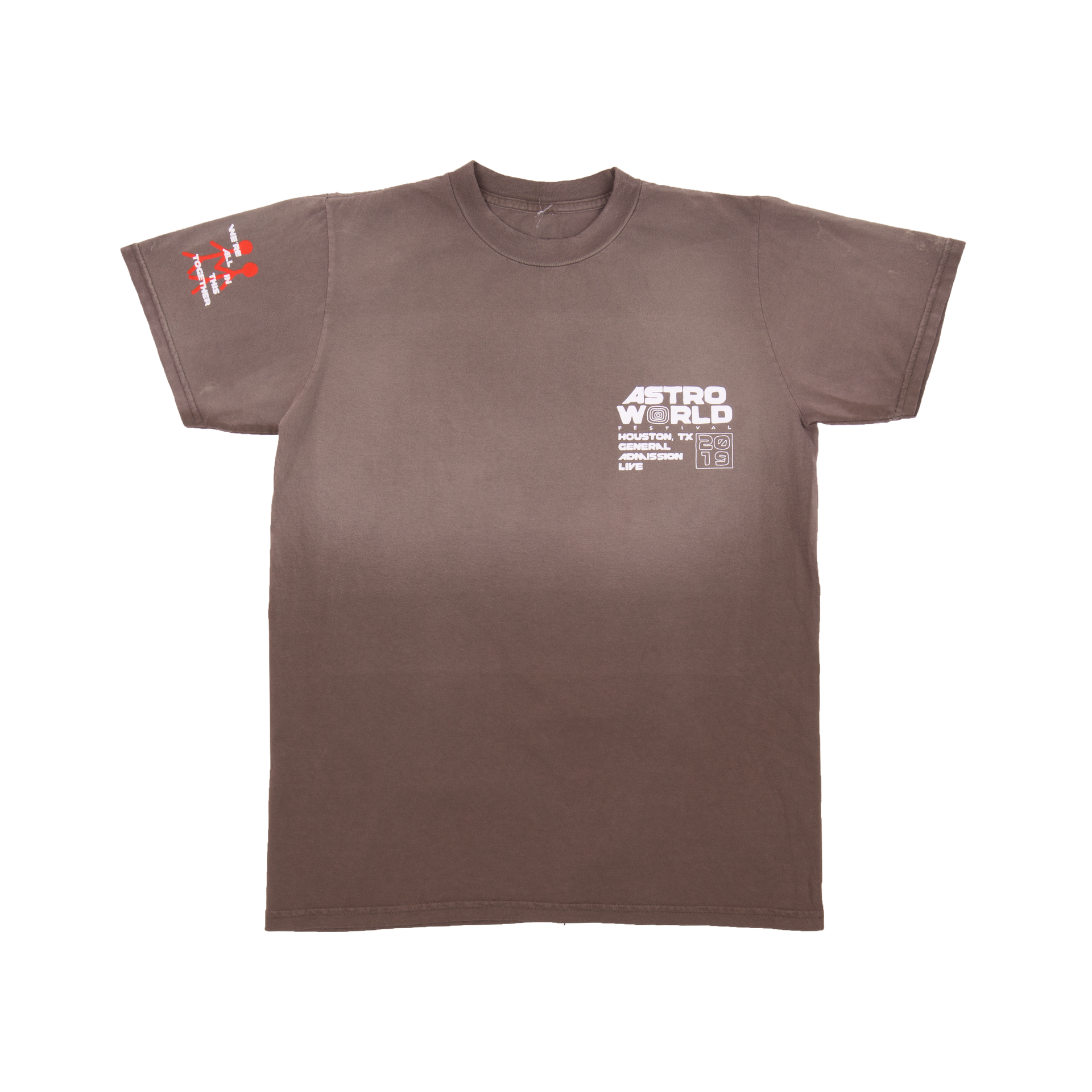 Astroworld Festival Olive Souvenir Tee