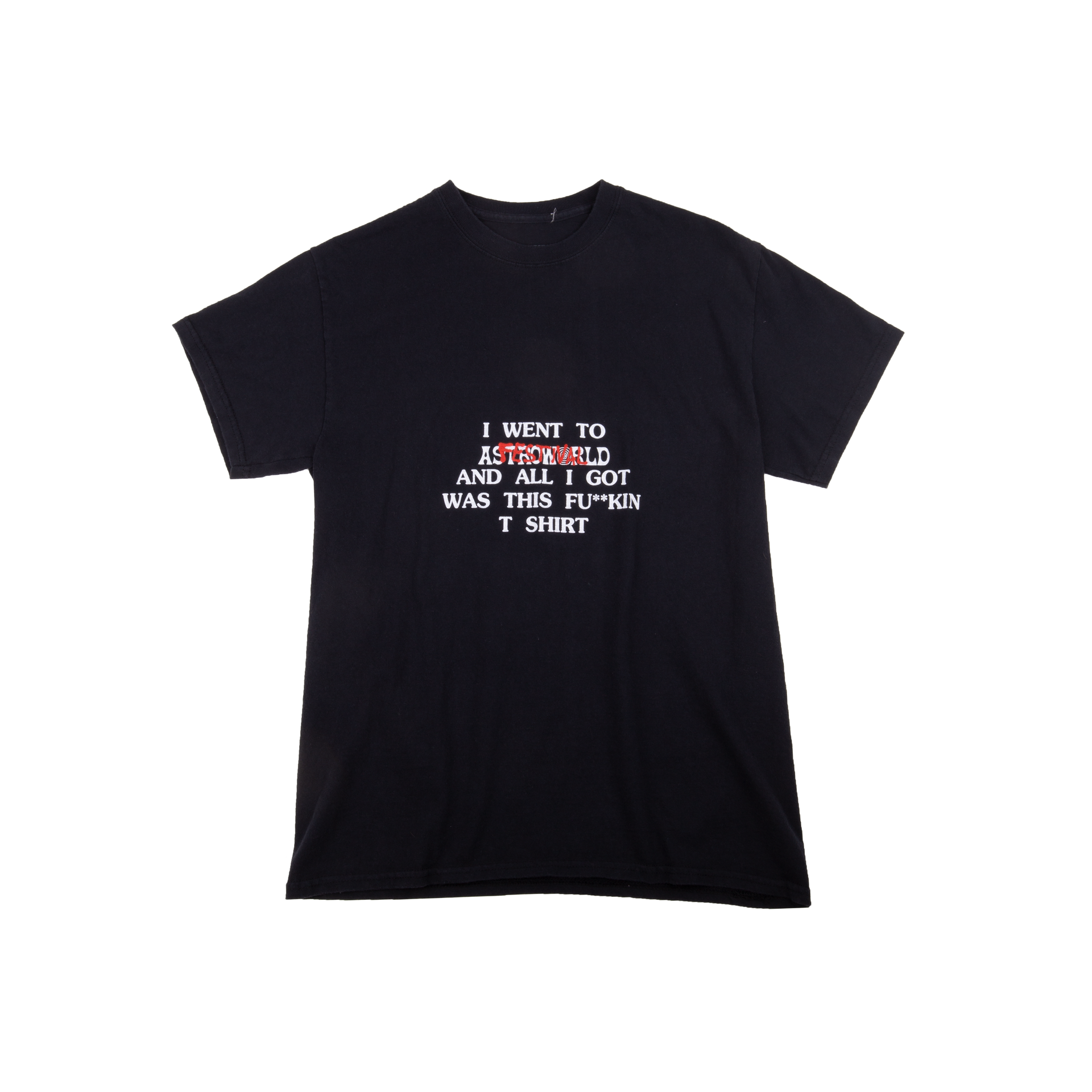 Travis Scott Black Astrofest Tee