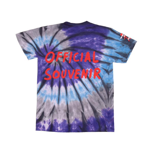 Astroworld Festival Tie Dye Souvenir Tee