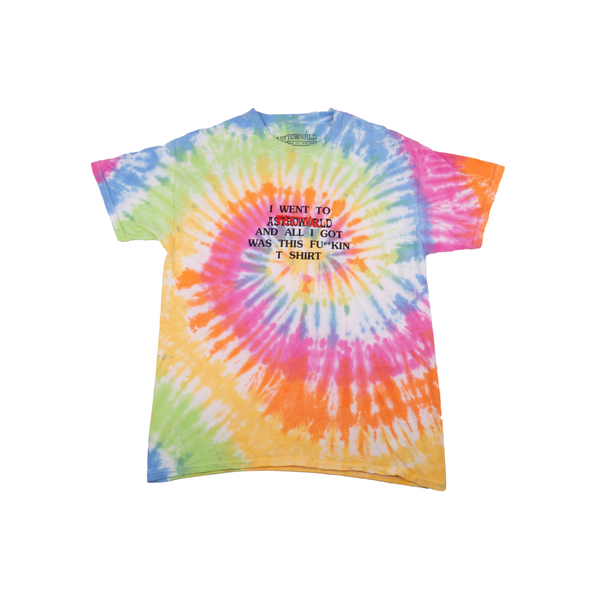 Travis Scott Tie Die Astrofest Tee