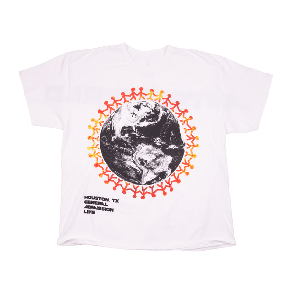 Astroworld Festival White Together Tee