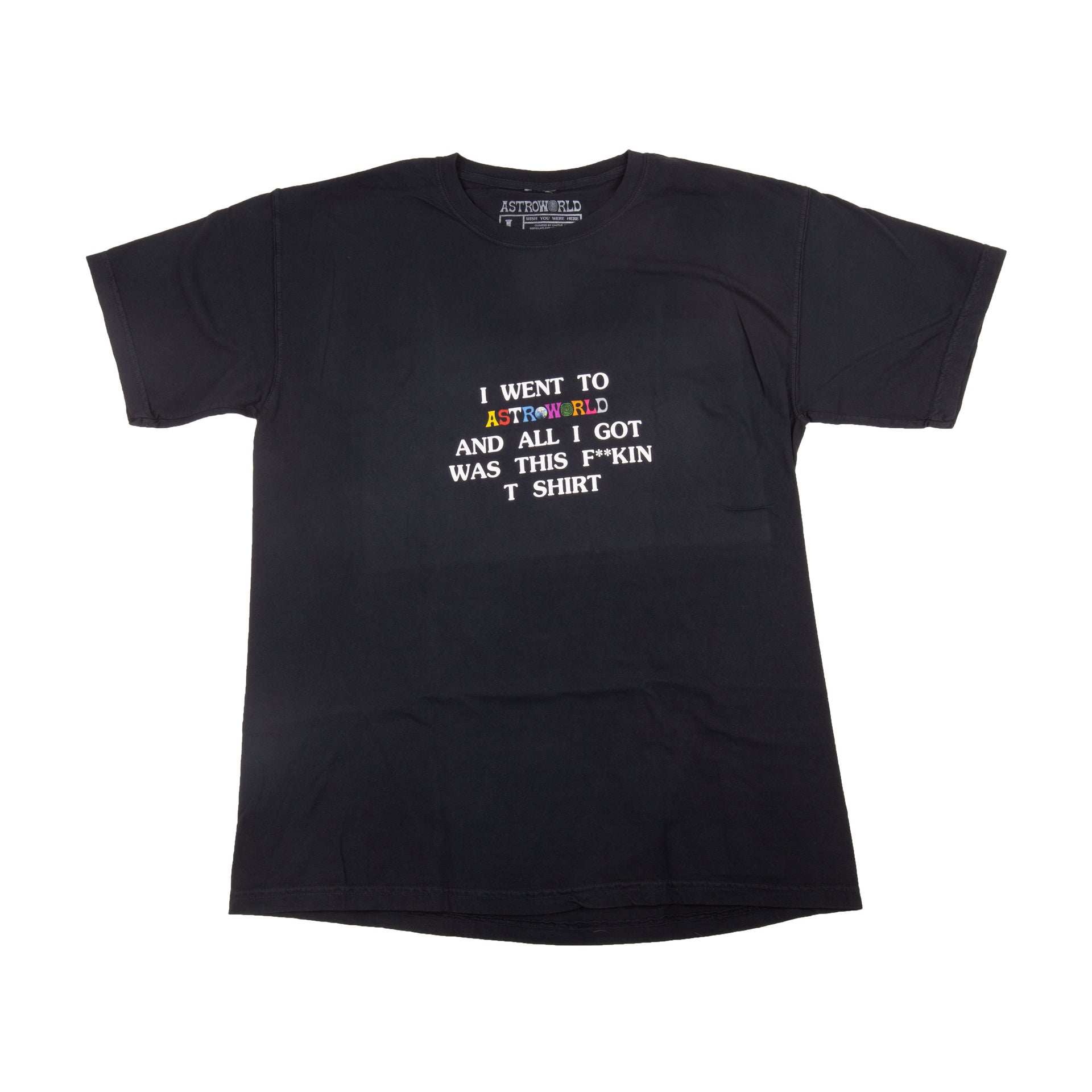 Travis Scott Black Astroworld Tee