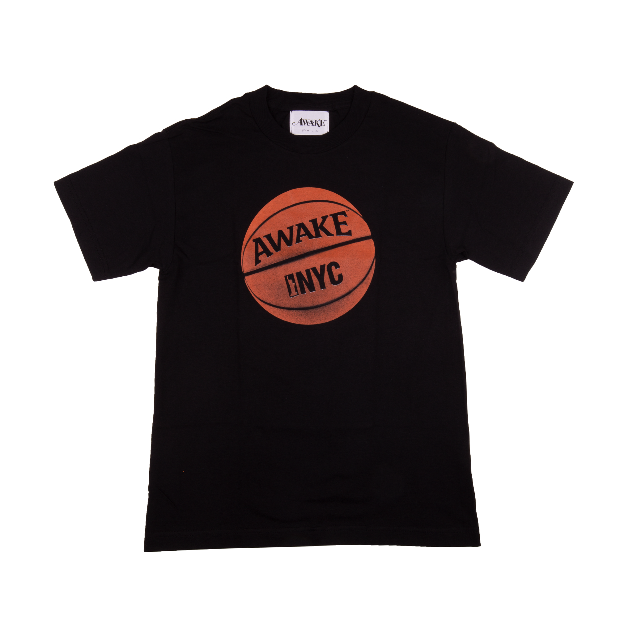 Awake Black Basketball Tee