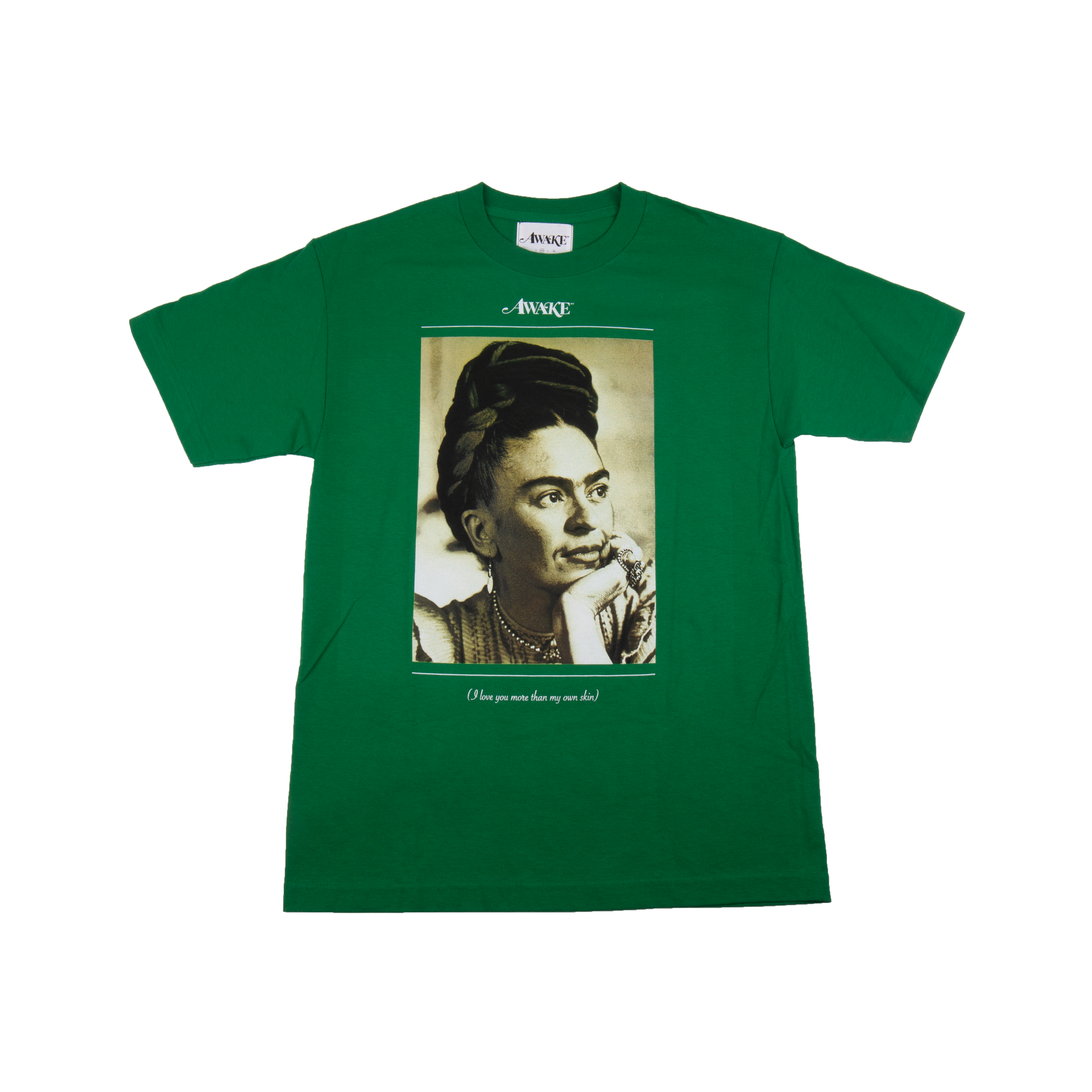 Awake Kelly Green Frida Tee