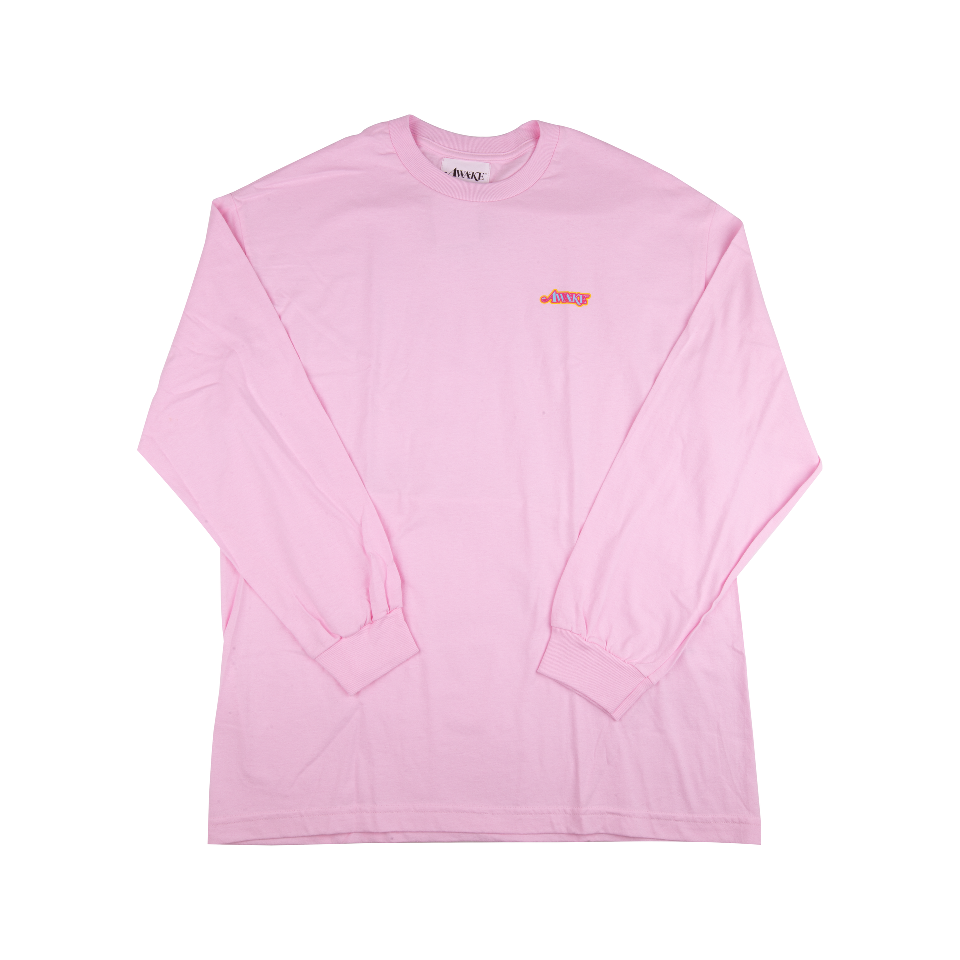Awake Pink Wave Logo L/S