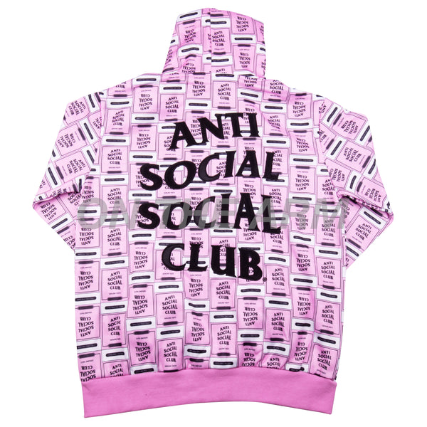 Anti Social Social Club Pink Balcony Hoodie