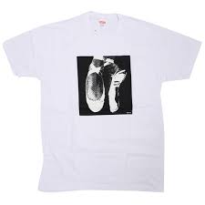 Supreme White Ballerina Tee