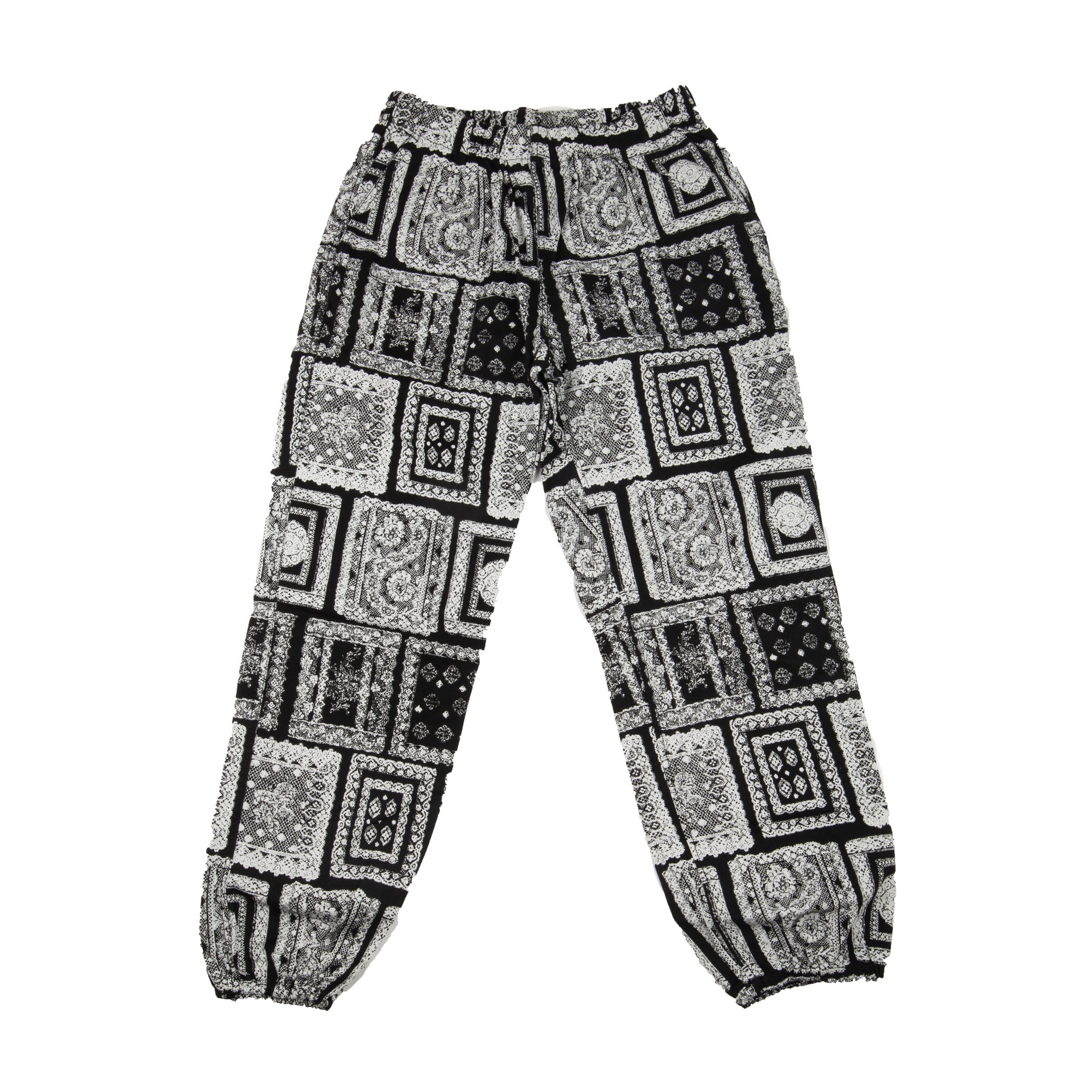 Supreme Black Bandana Pants