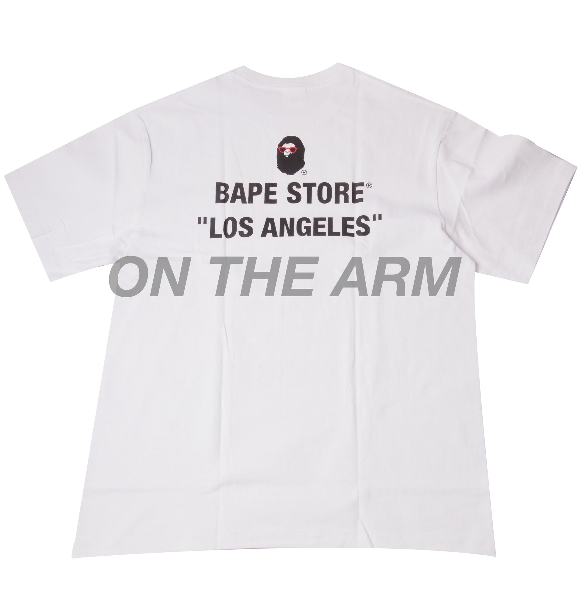 Bape Los Angeles White/Multi Camo By Bathing Ape Tee