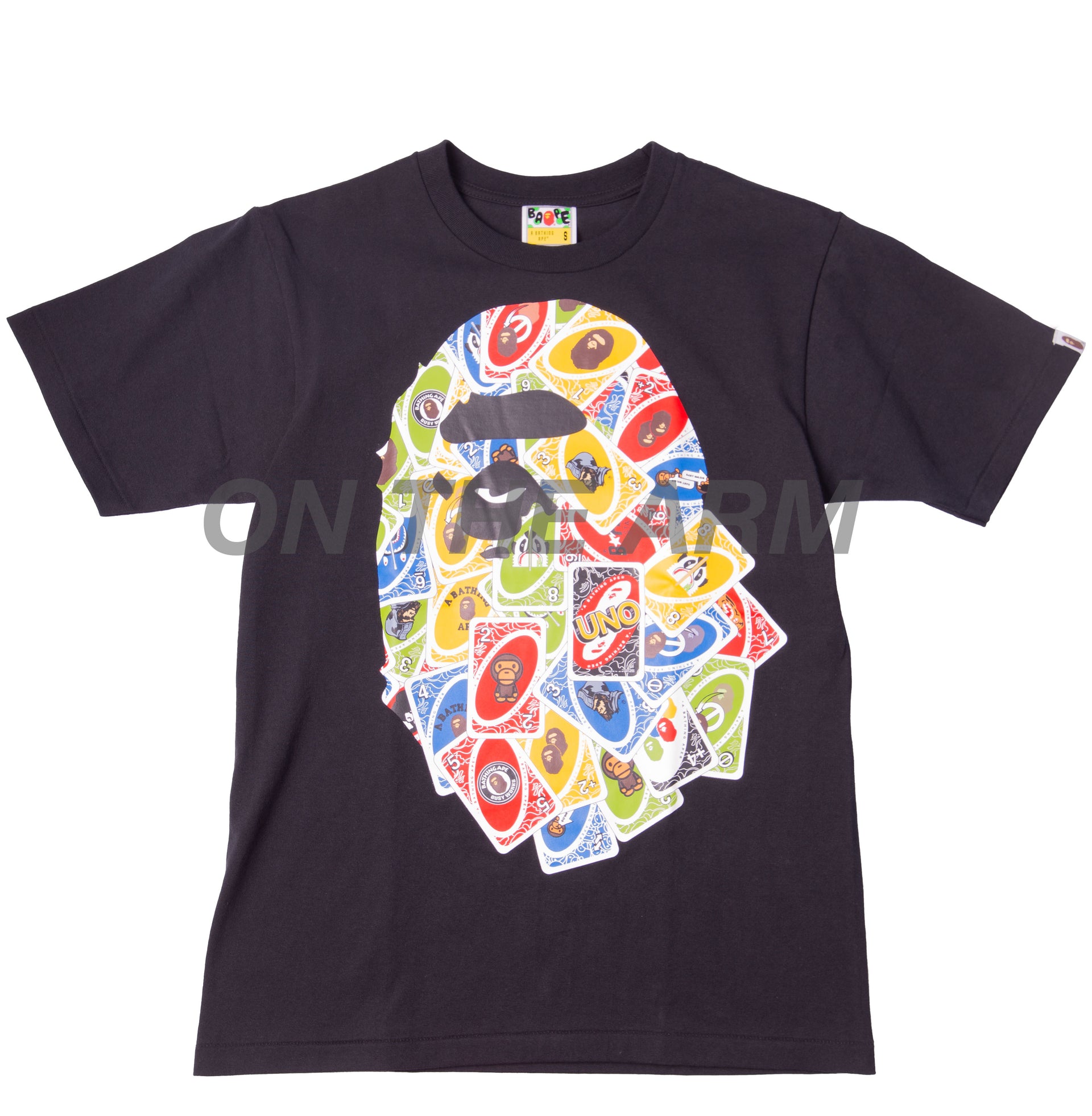 Bape Black UNO Tee