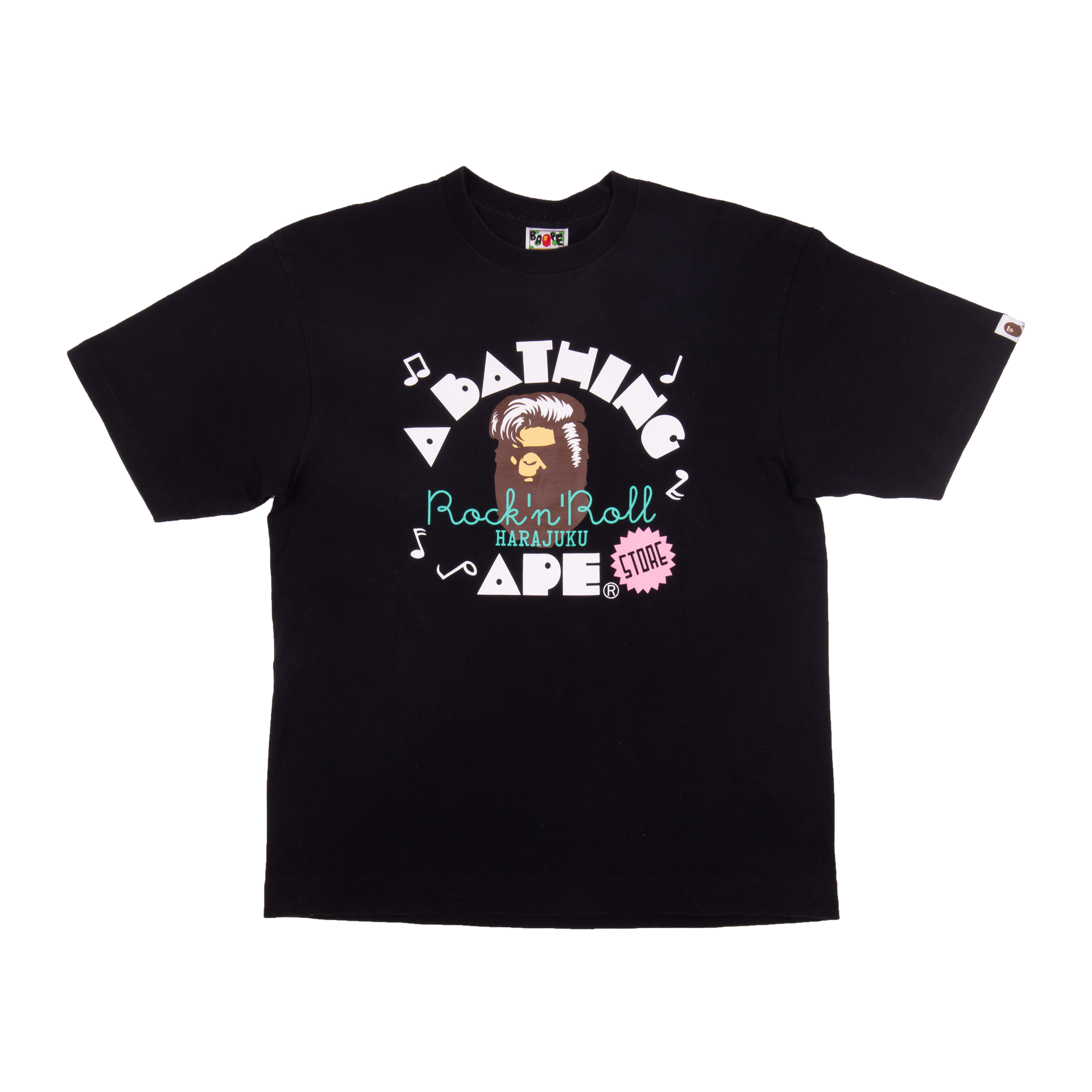 Bape Black Harajuku Tee