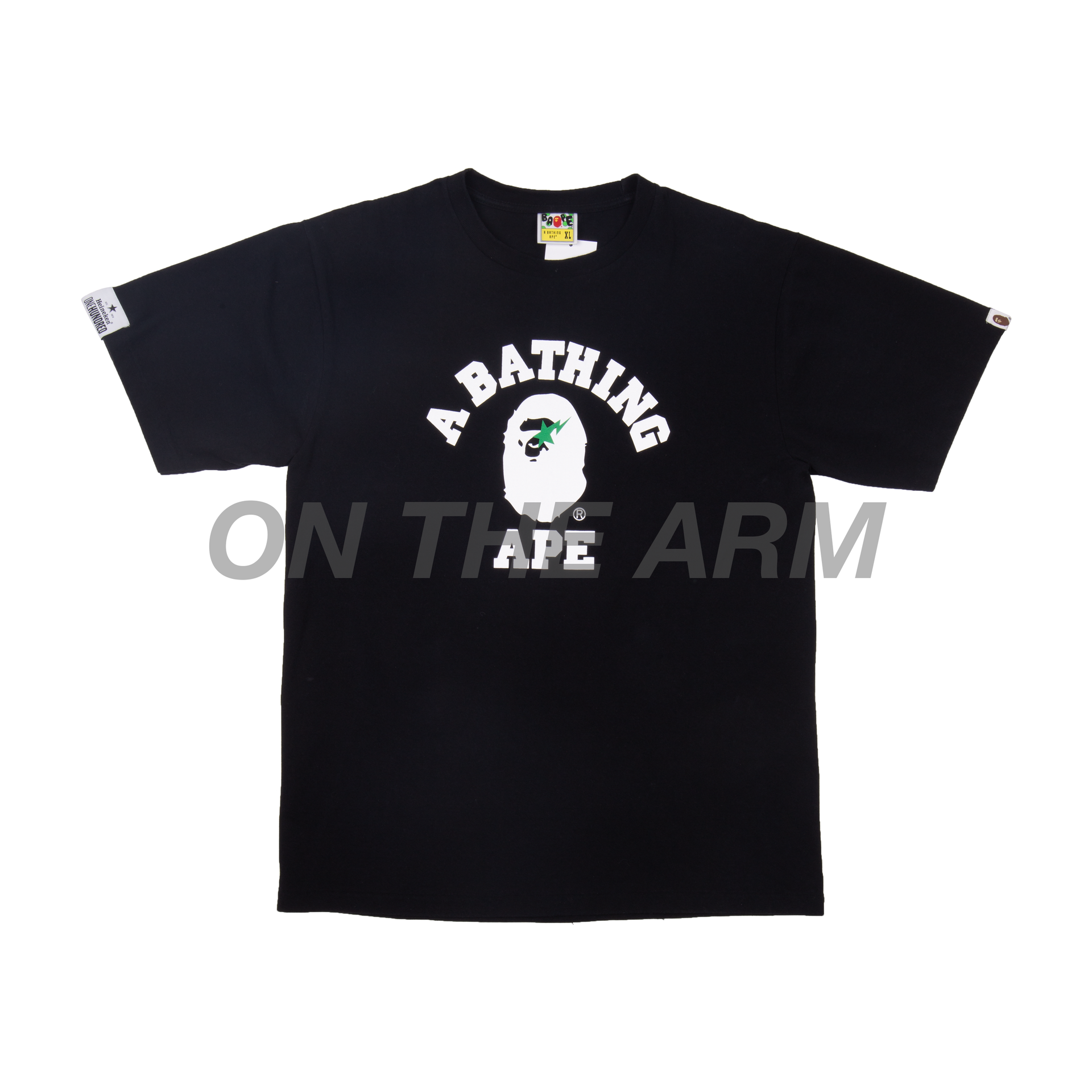 Bape Black Heieneken Tee