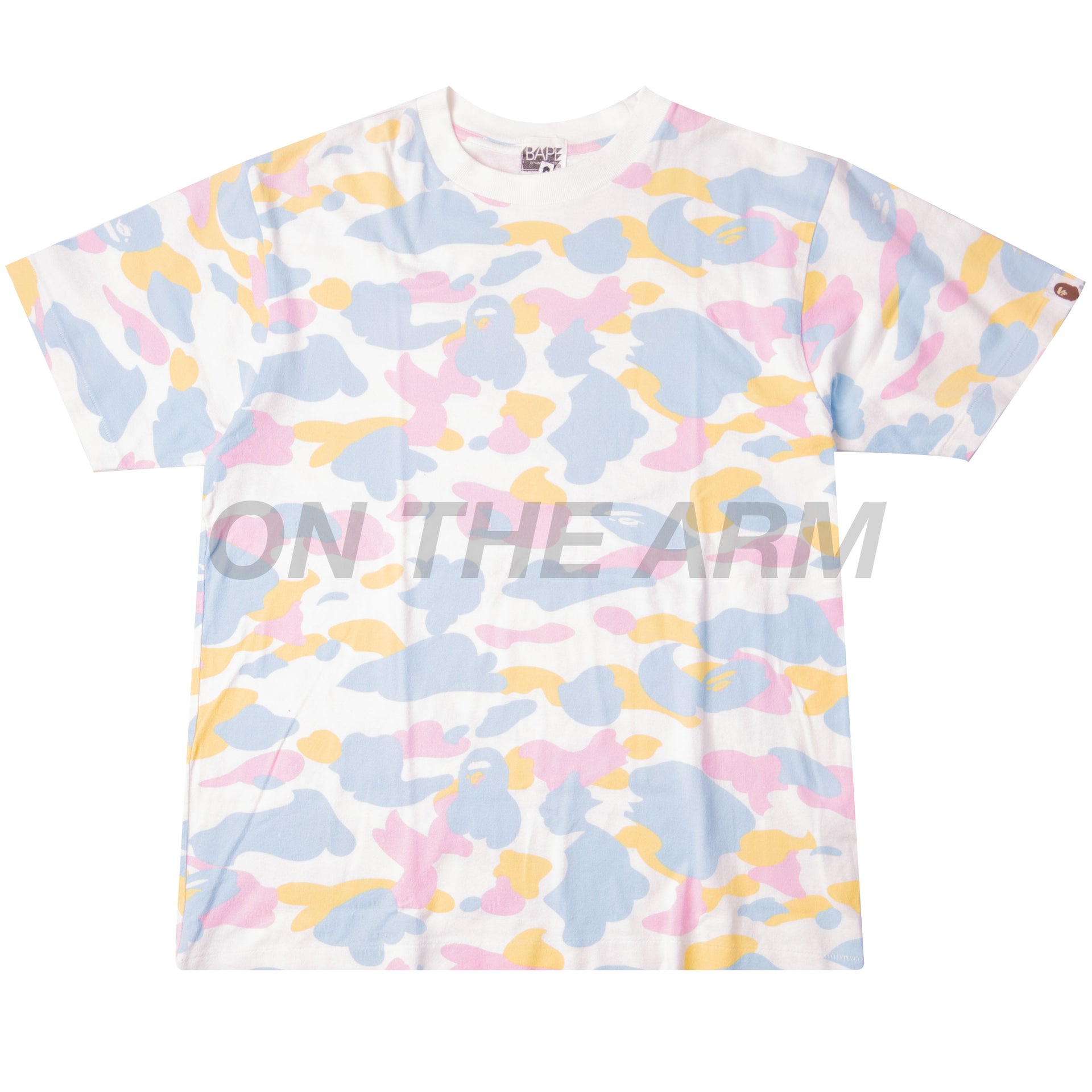 Bape Cotton Candy Camo Tee USED