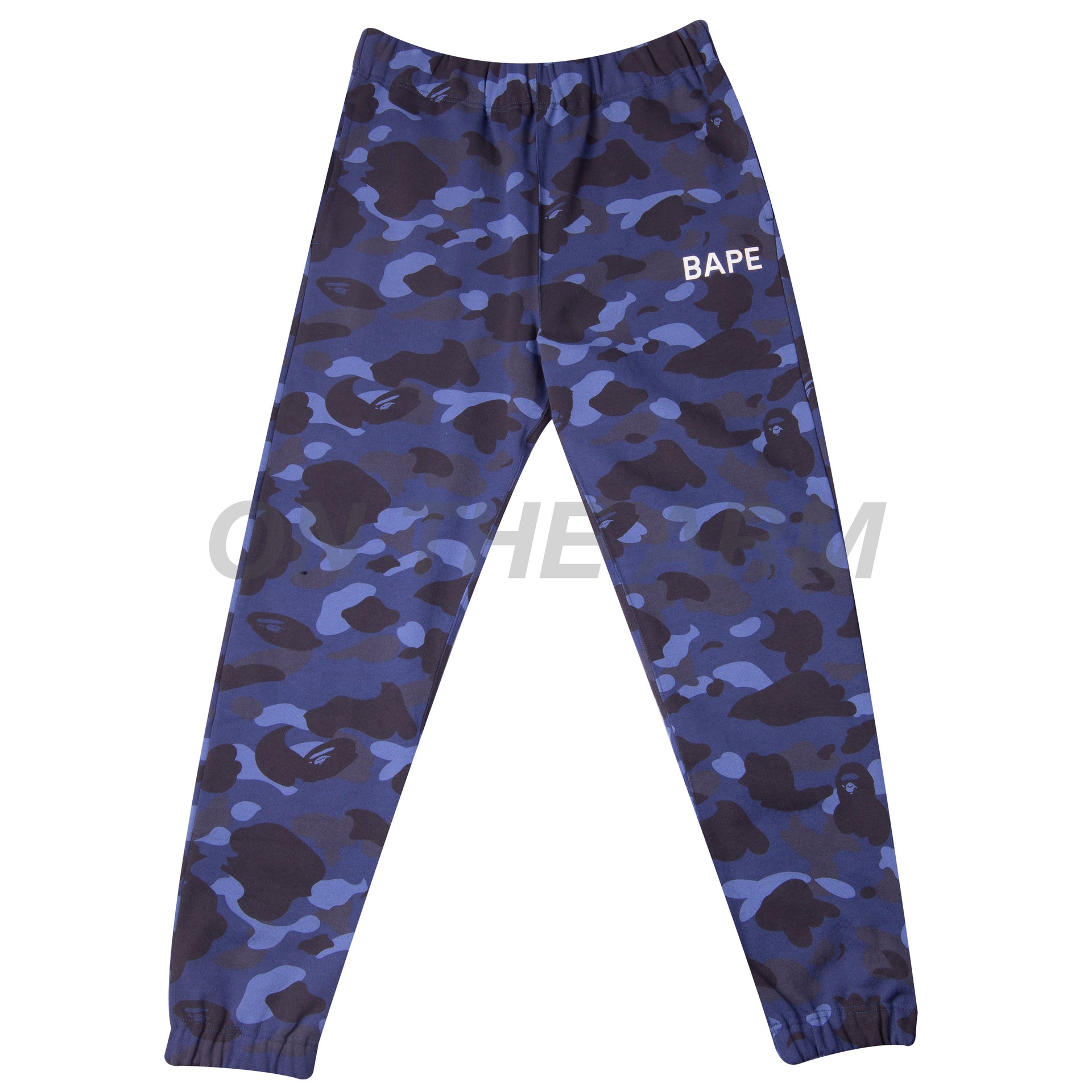Bape Blue Color Camo Sweats