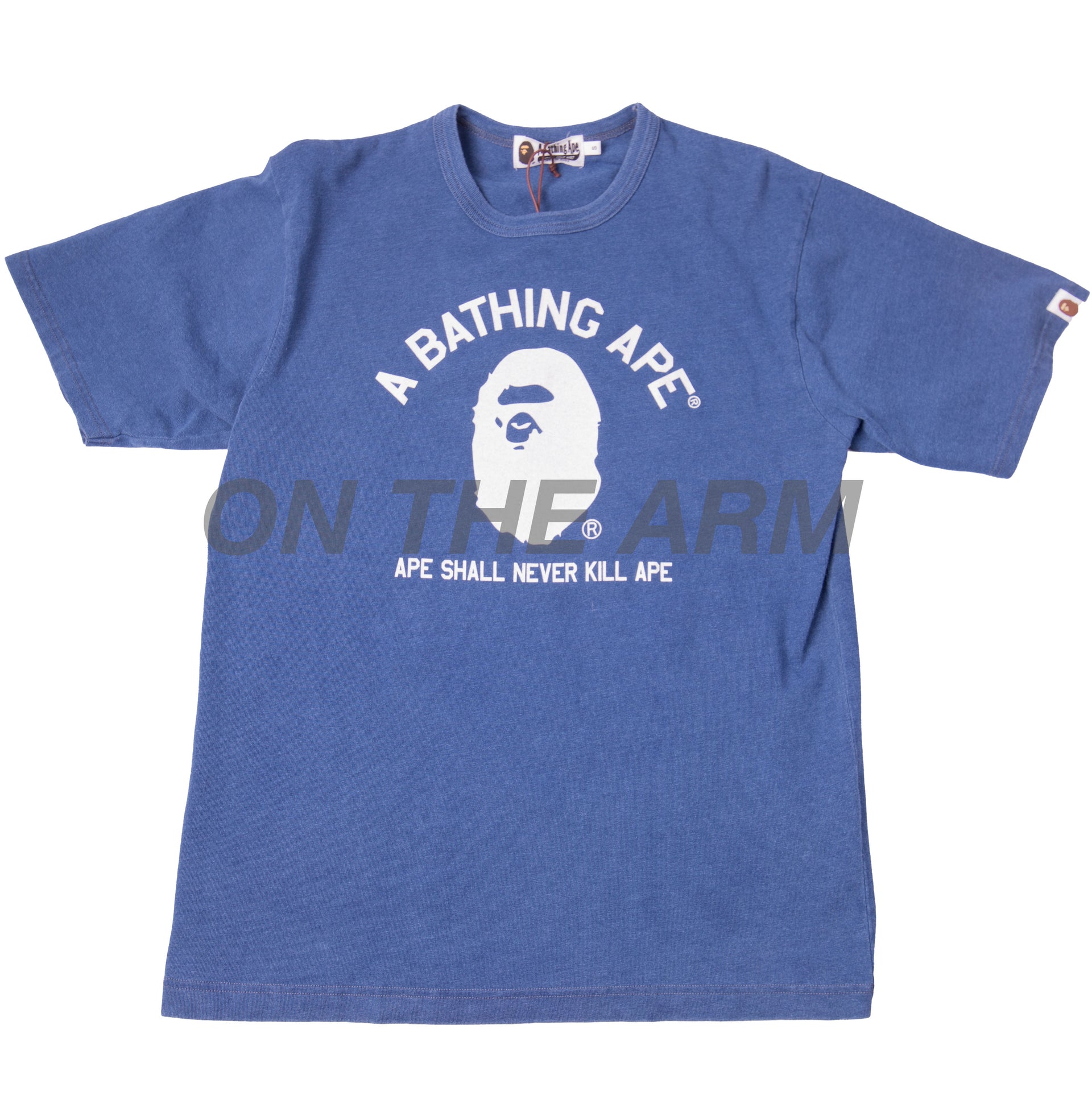 Bape Indigo Relaxed Fit Tee