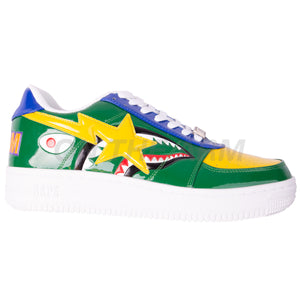 Bape Green Shark Bapesta