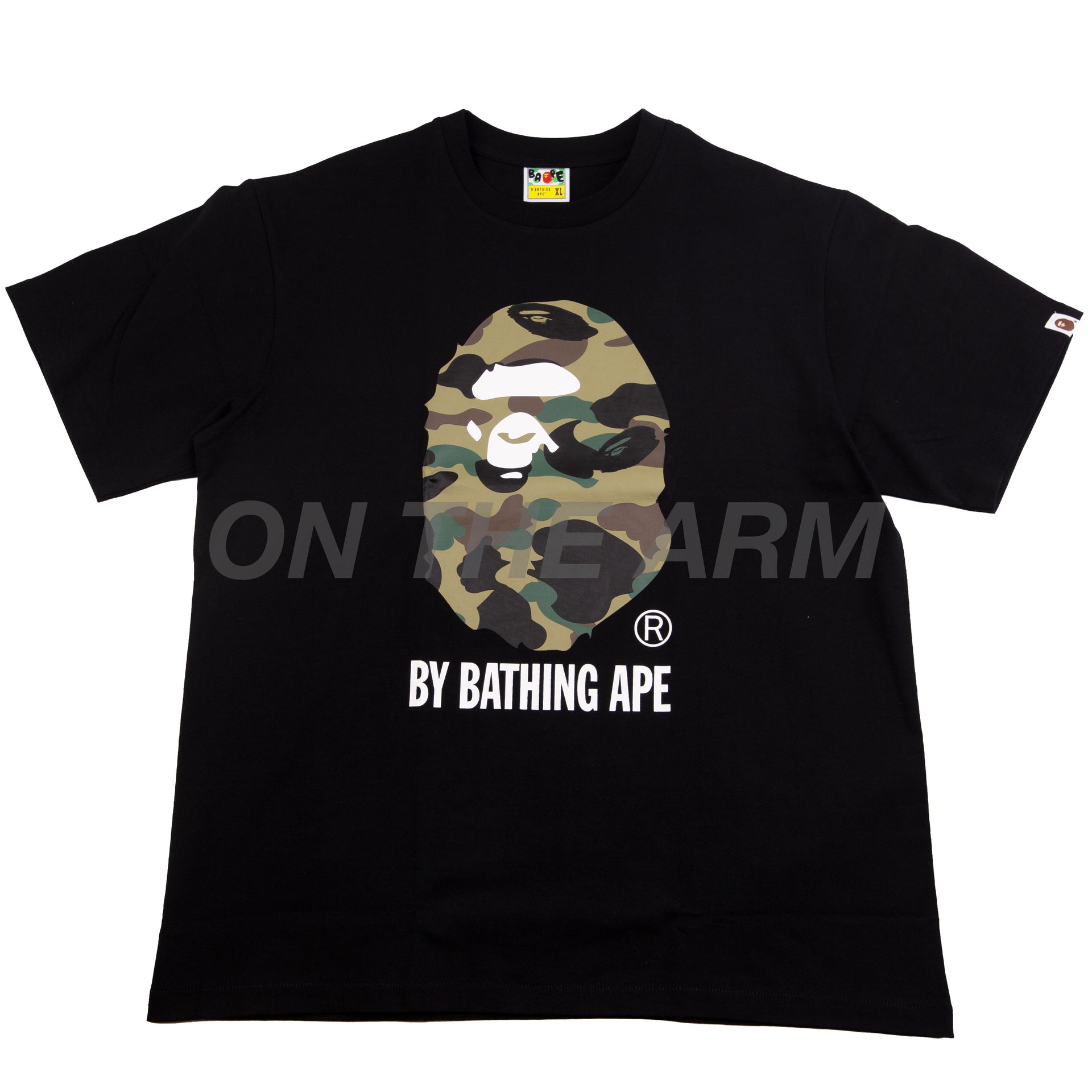 Bape Black/Green First Camo By Bathing Ape Tee