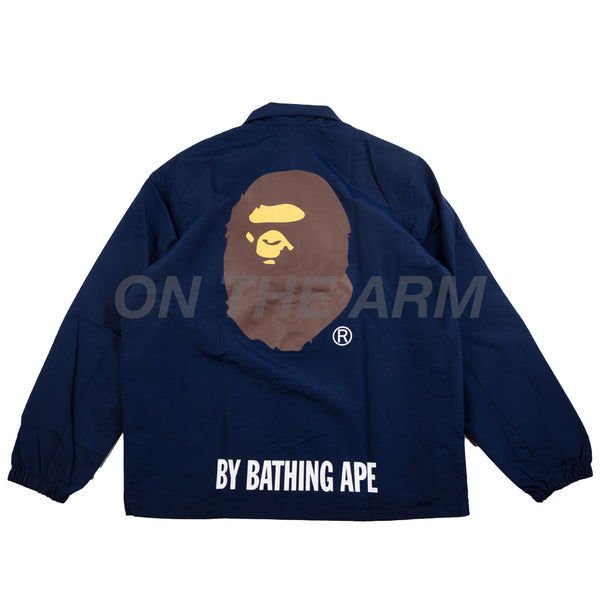 Bape Navy Coaches Jacket