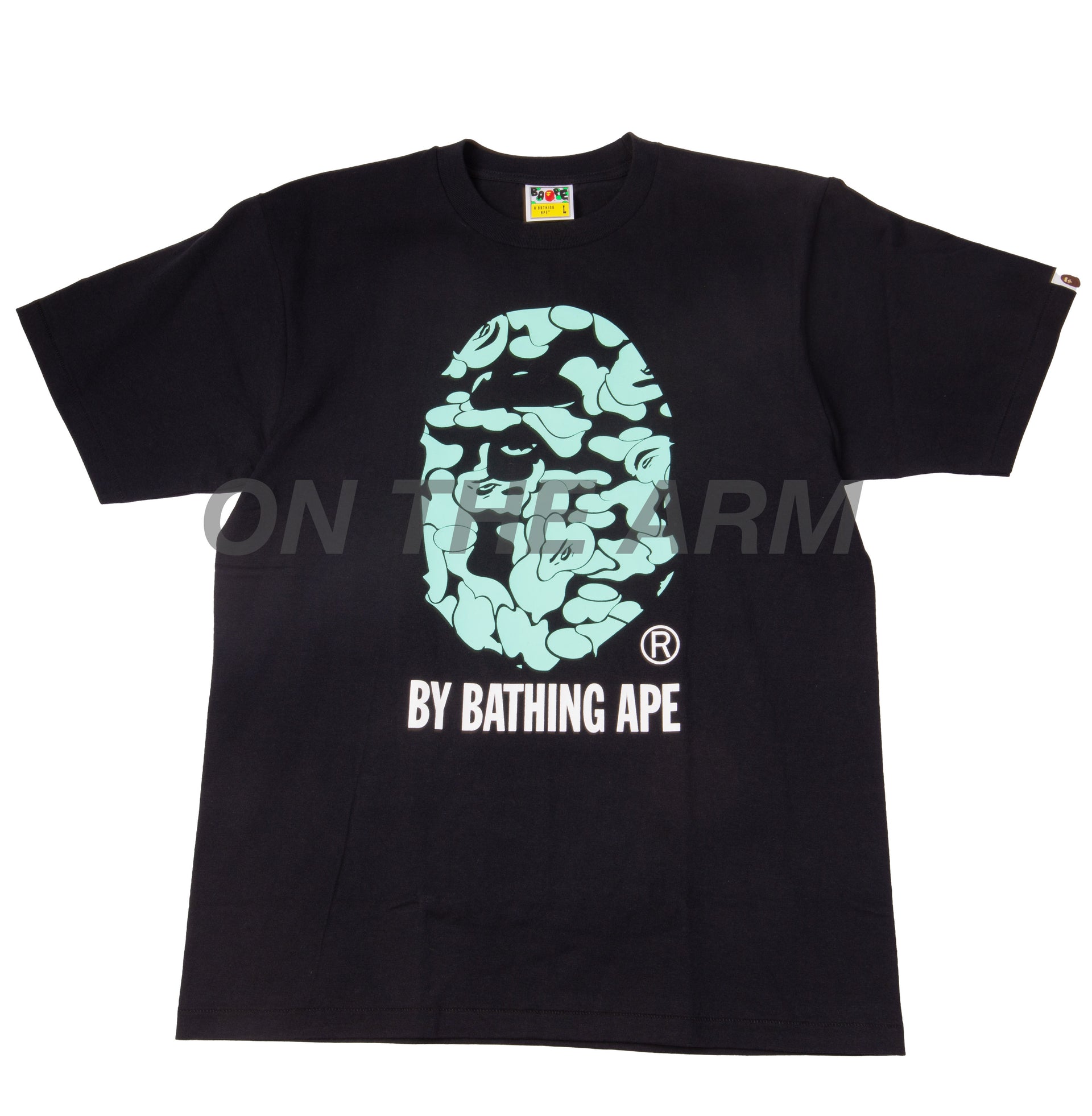 Bape Black Text Code By Bathing Ape Tee