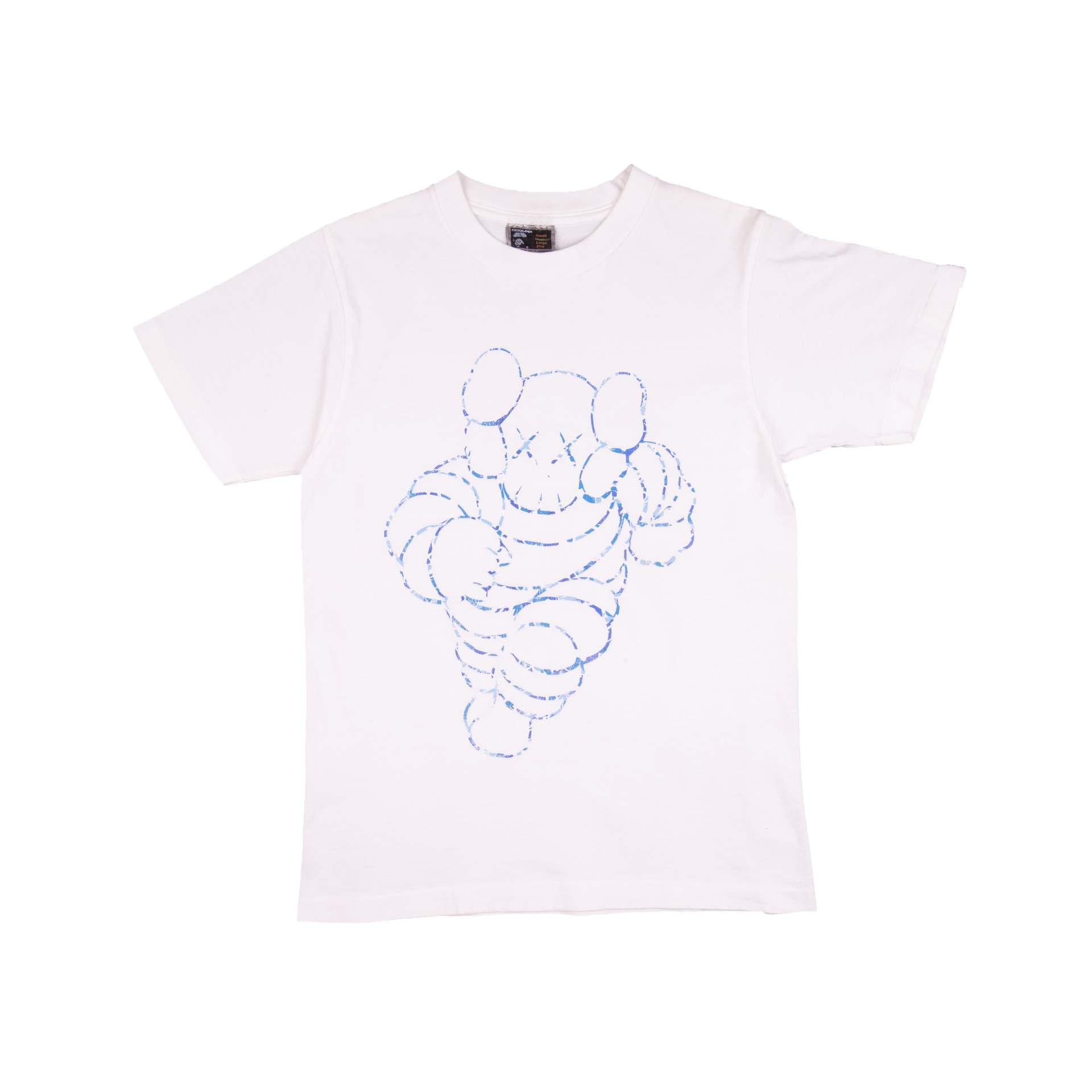 Bape White Kaws Chum Tee
