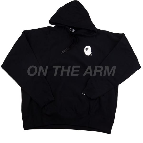 Bape Black Relaxed Fit Hoodie