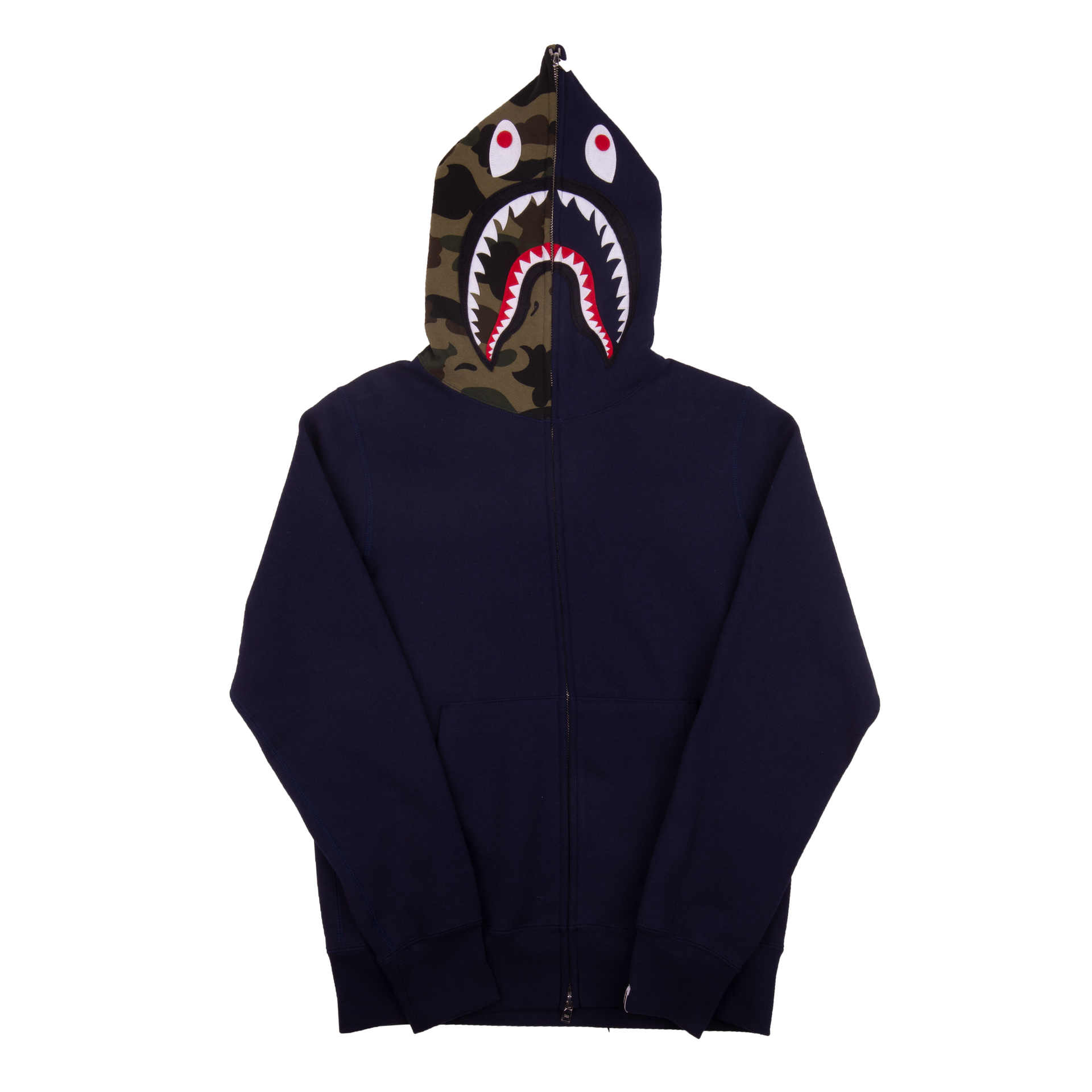 Bape Navy Shark Hoodie