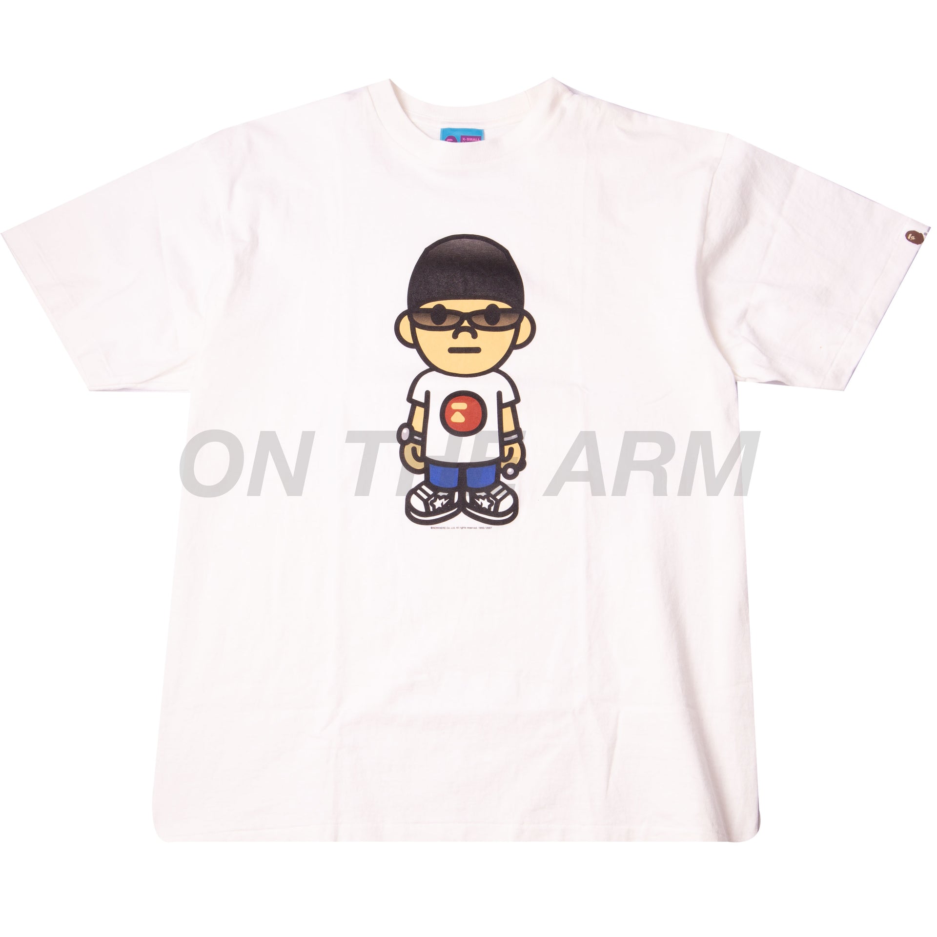 Bape White Nigo Tee USED