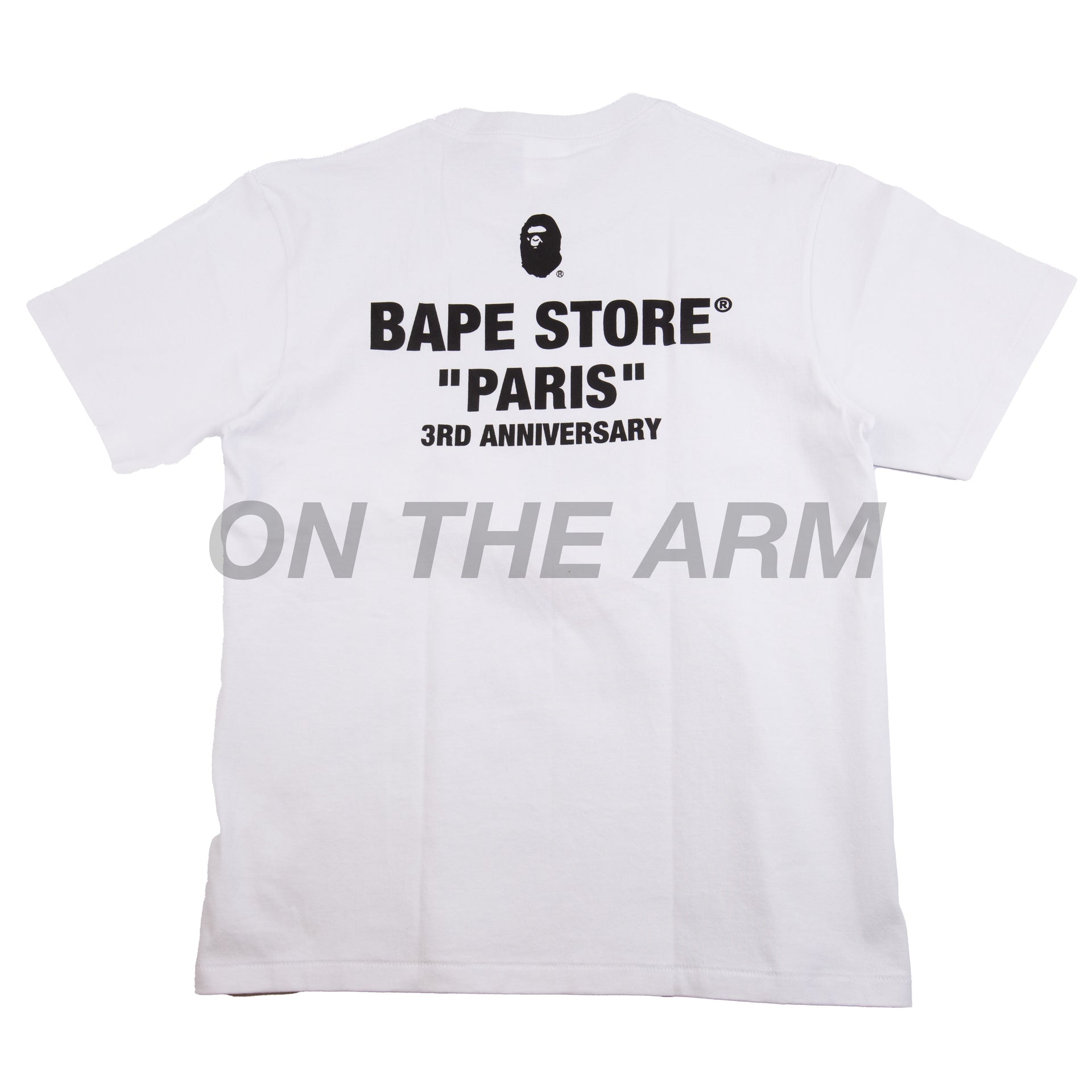 Bape White Paris Store By Bathing Ape Tee