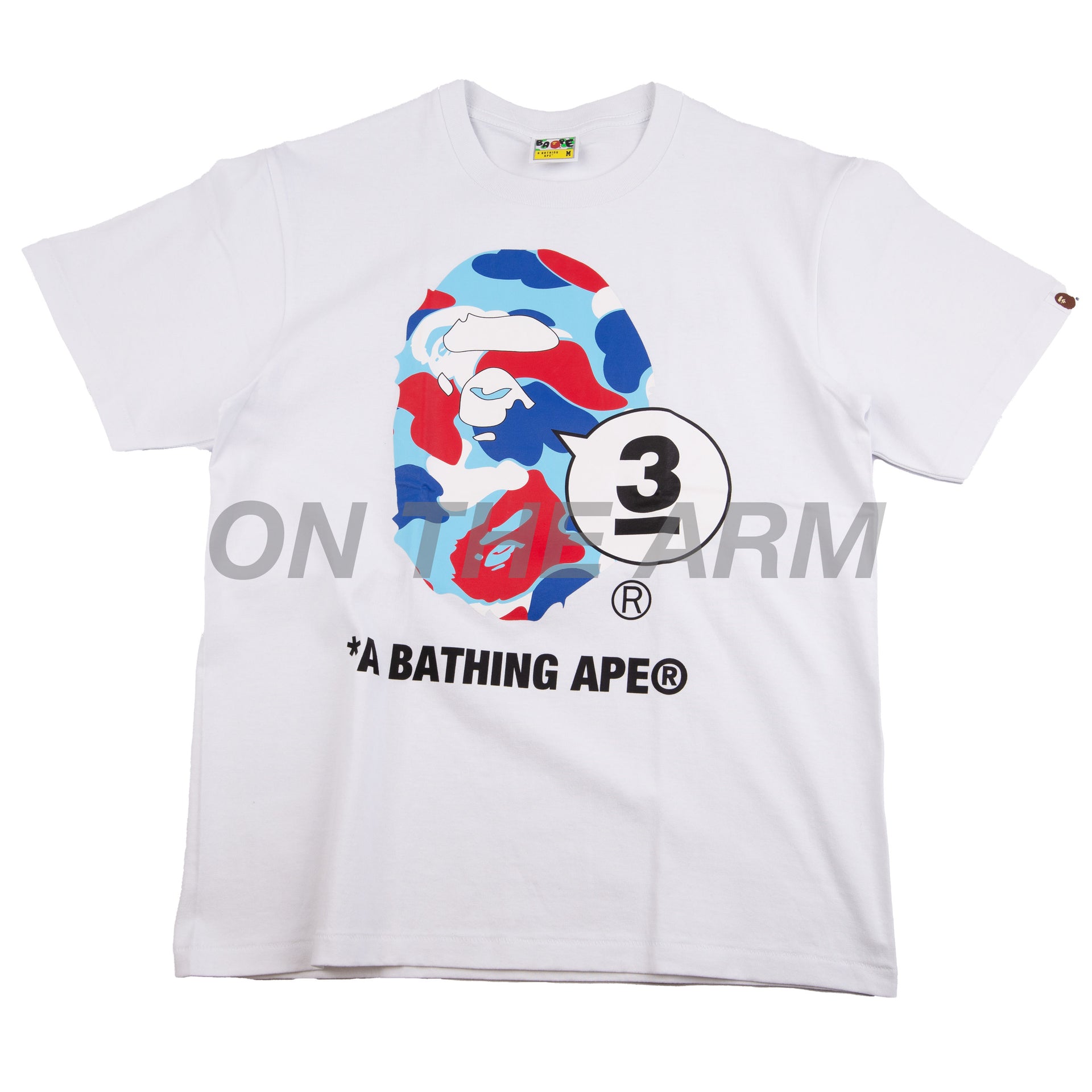 Bape White Paris Store By Bathing Ape Tee