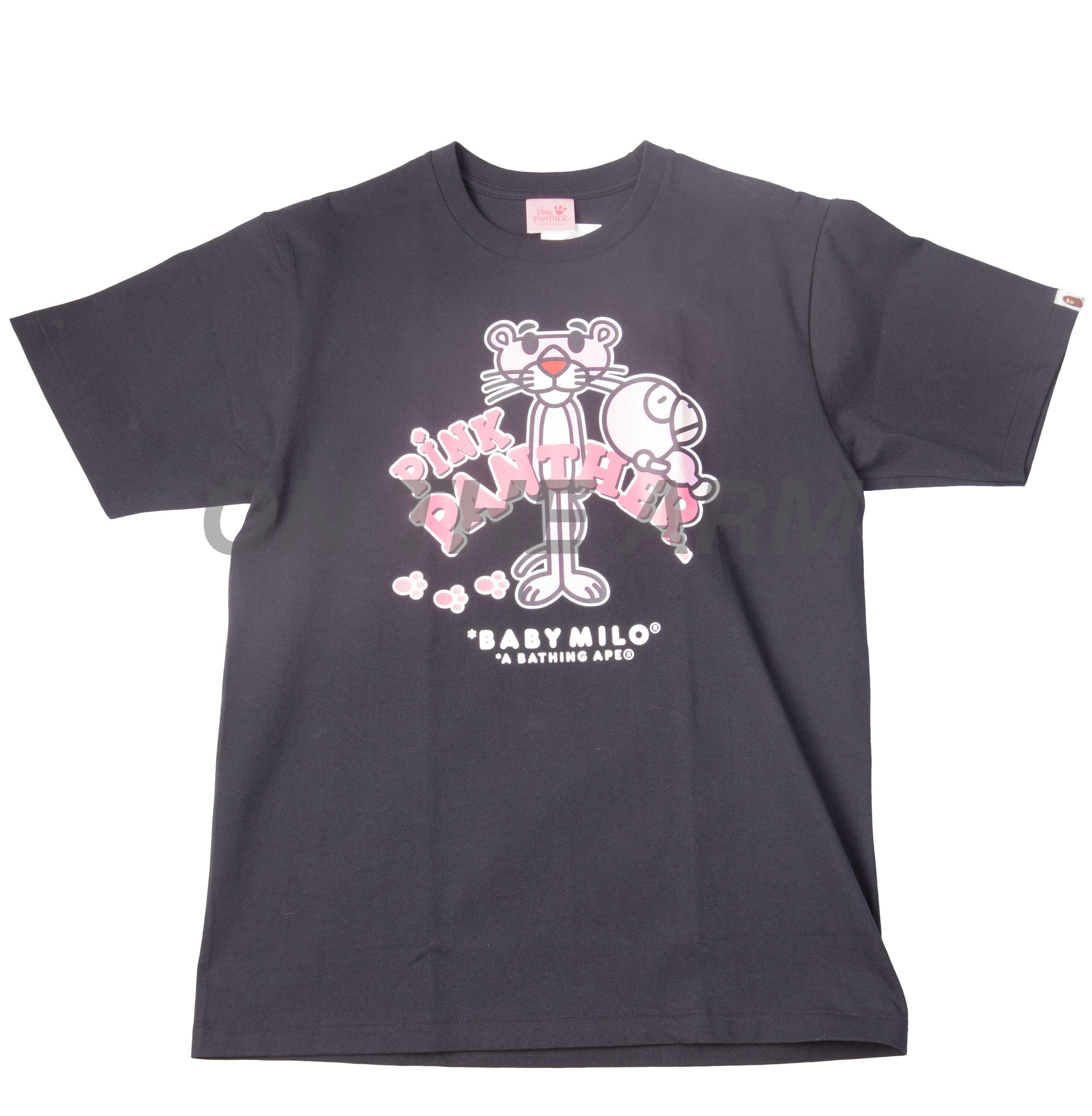 Bape Black Pink Panther Baby Milo Tee