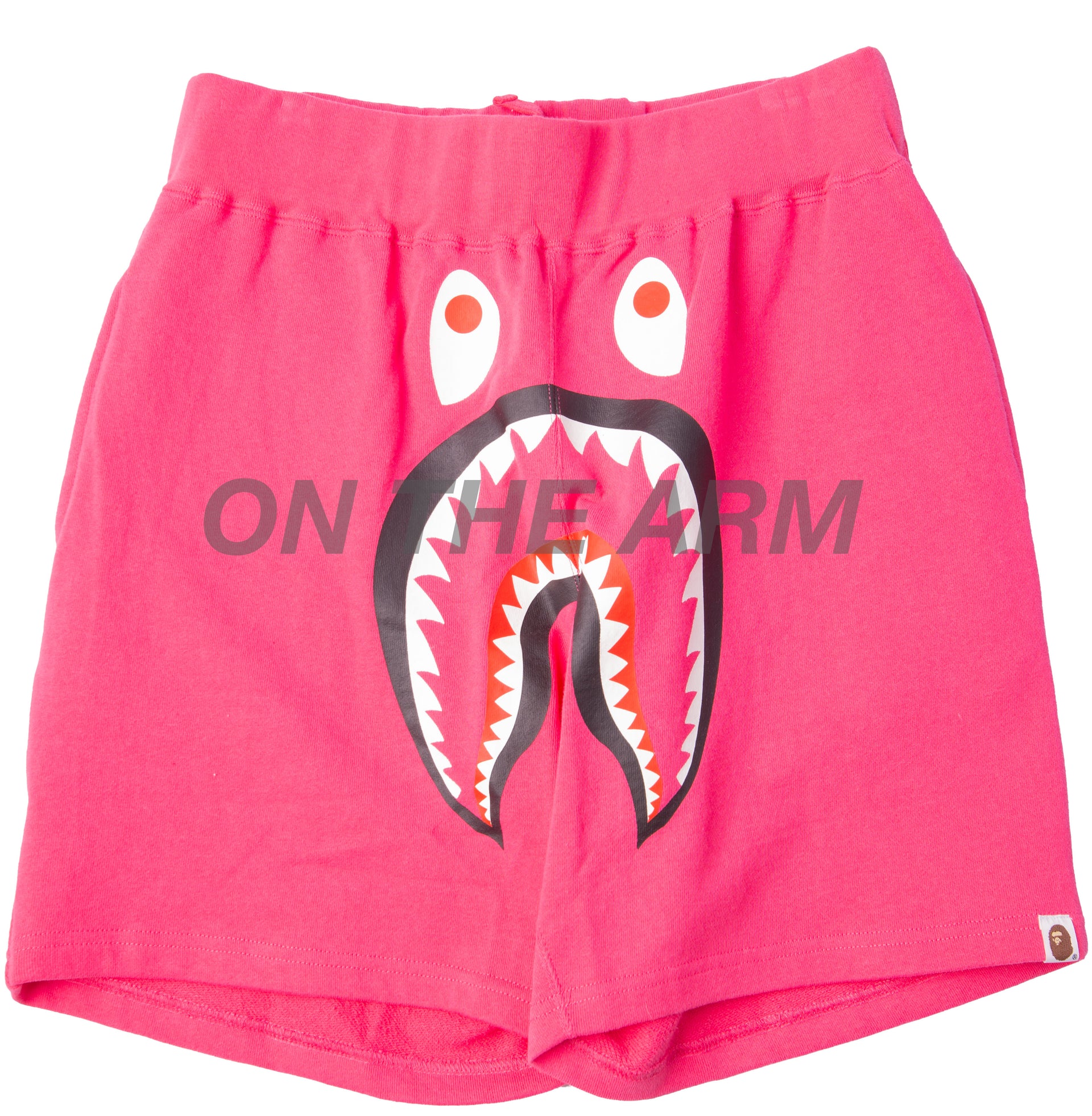 Bape Pink Wide Fit Shark Shorts