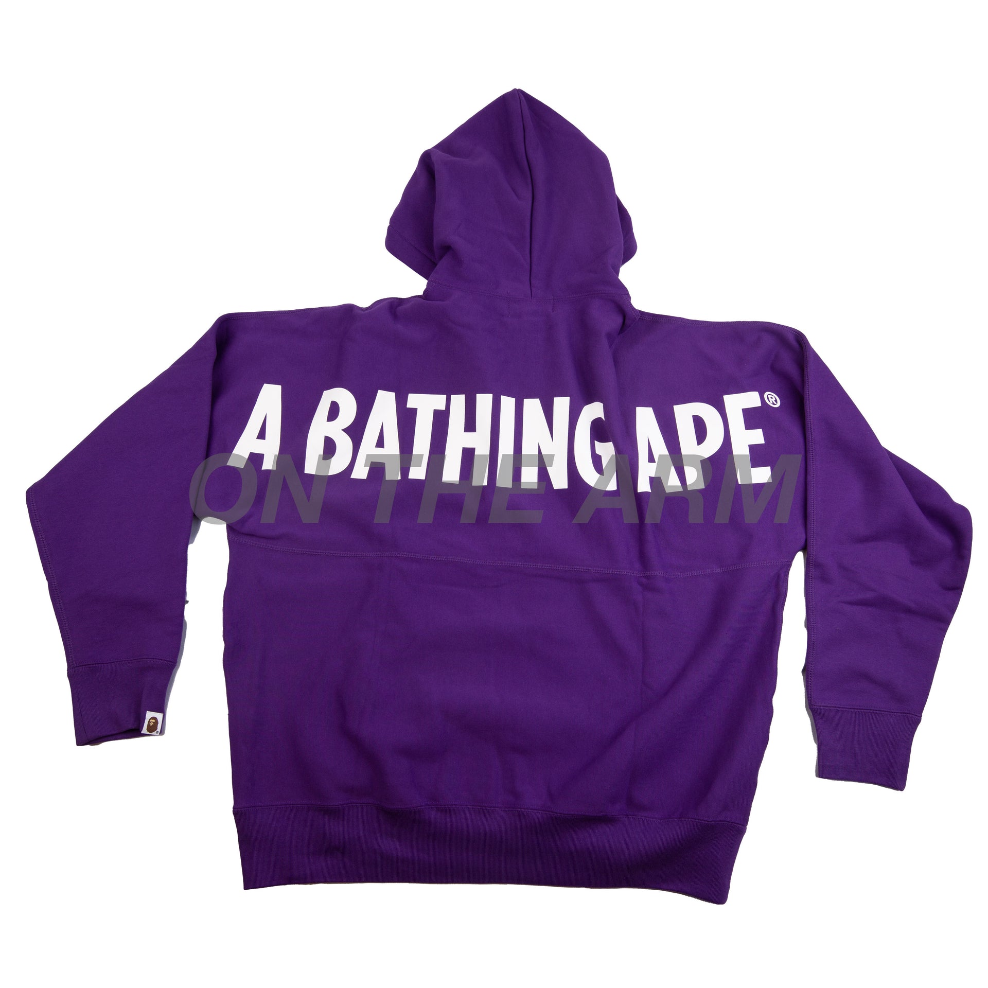 Bape Purple Relaxed Fit Hoodie