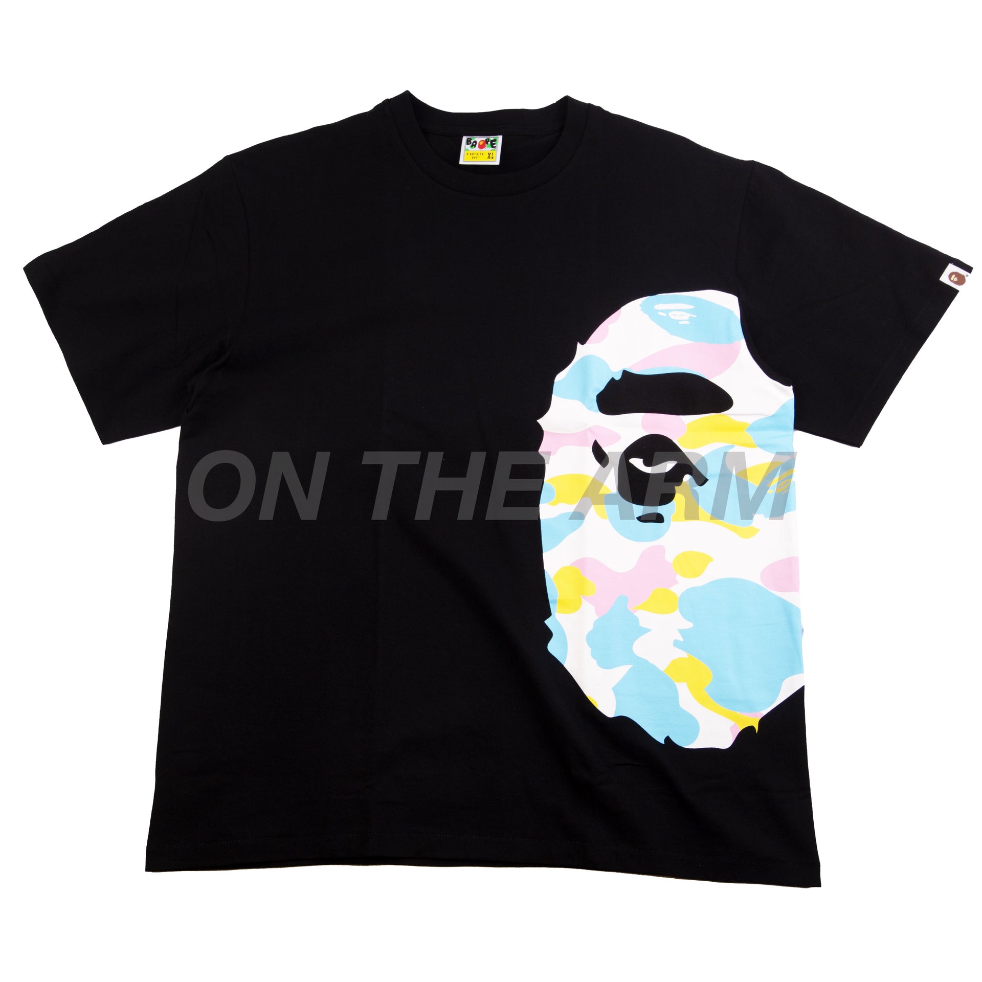 Bape Multi Camo Side Ape Tee