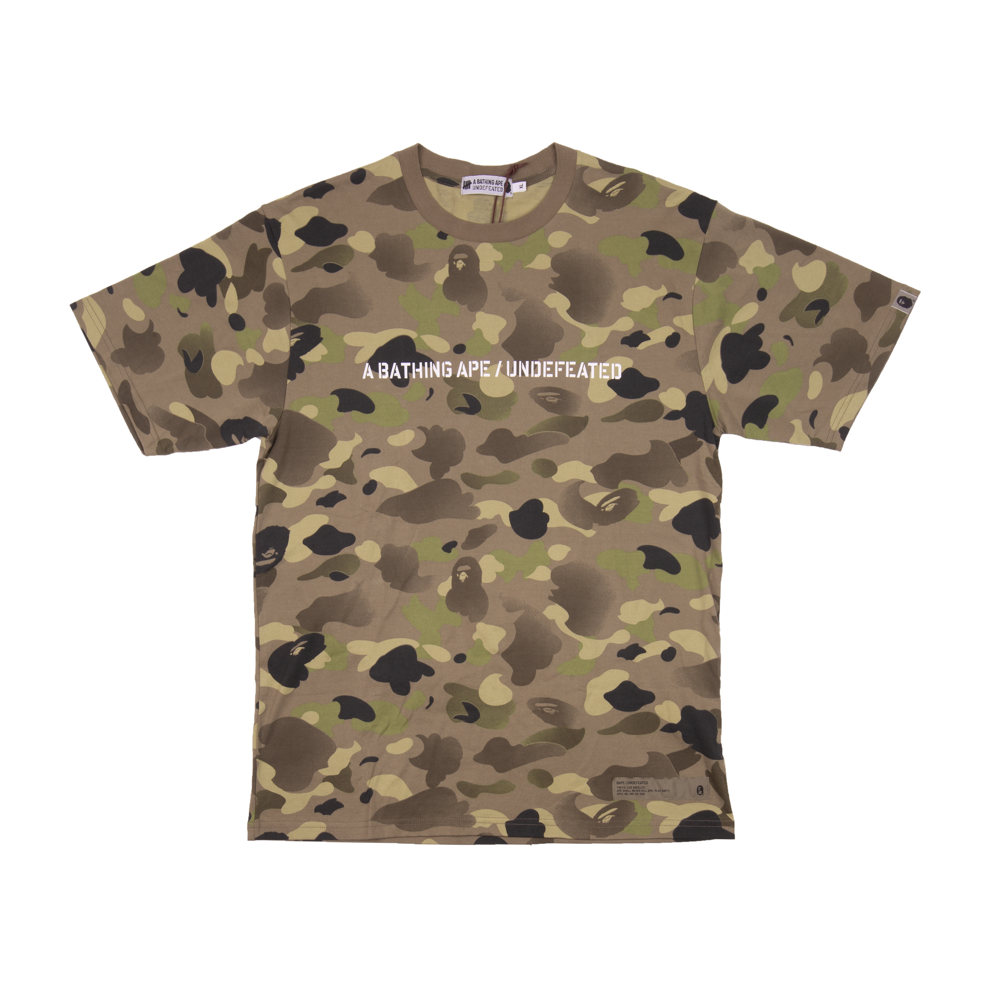Bape Undefeated Camo Tee