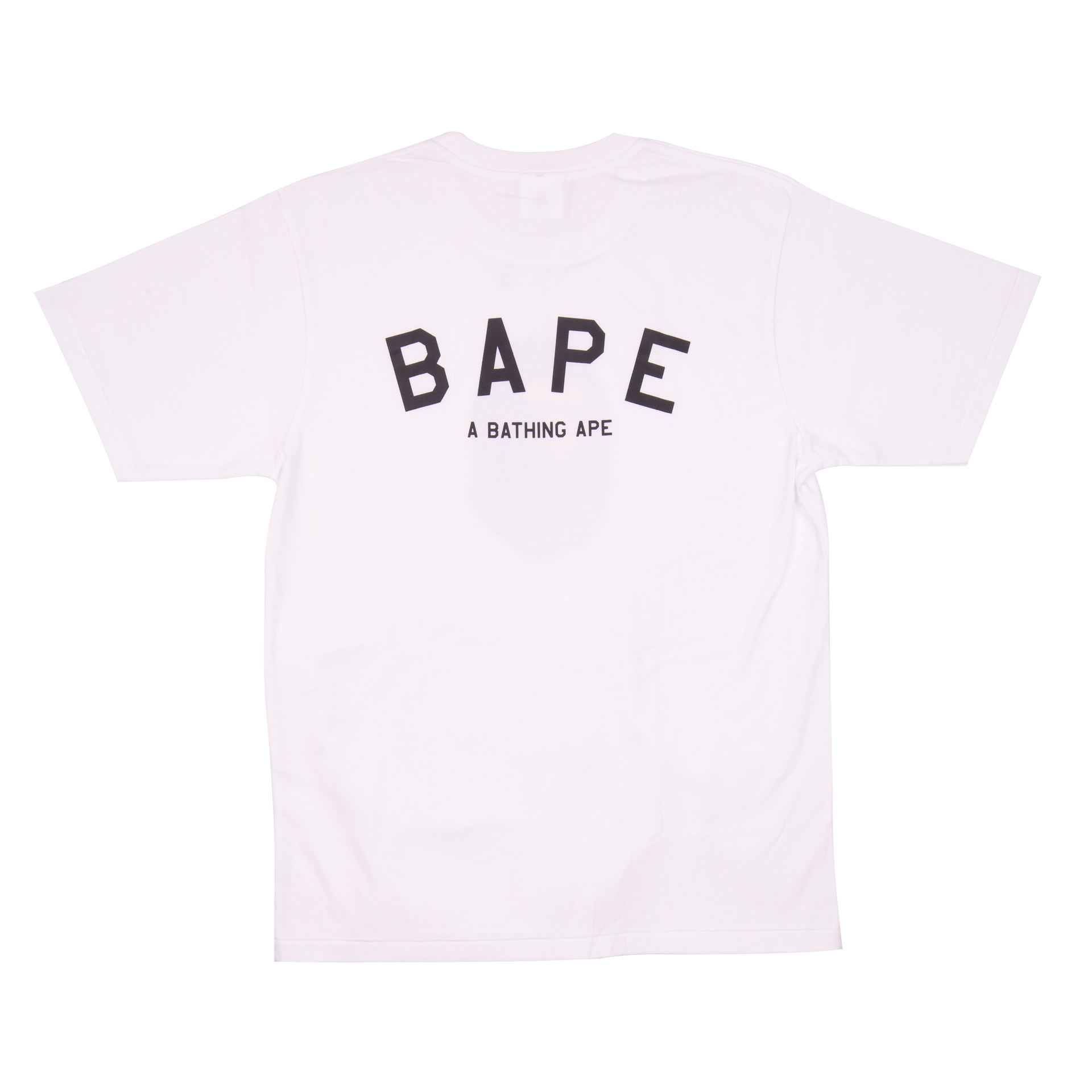 Bape White Big Head Summer Tee