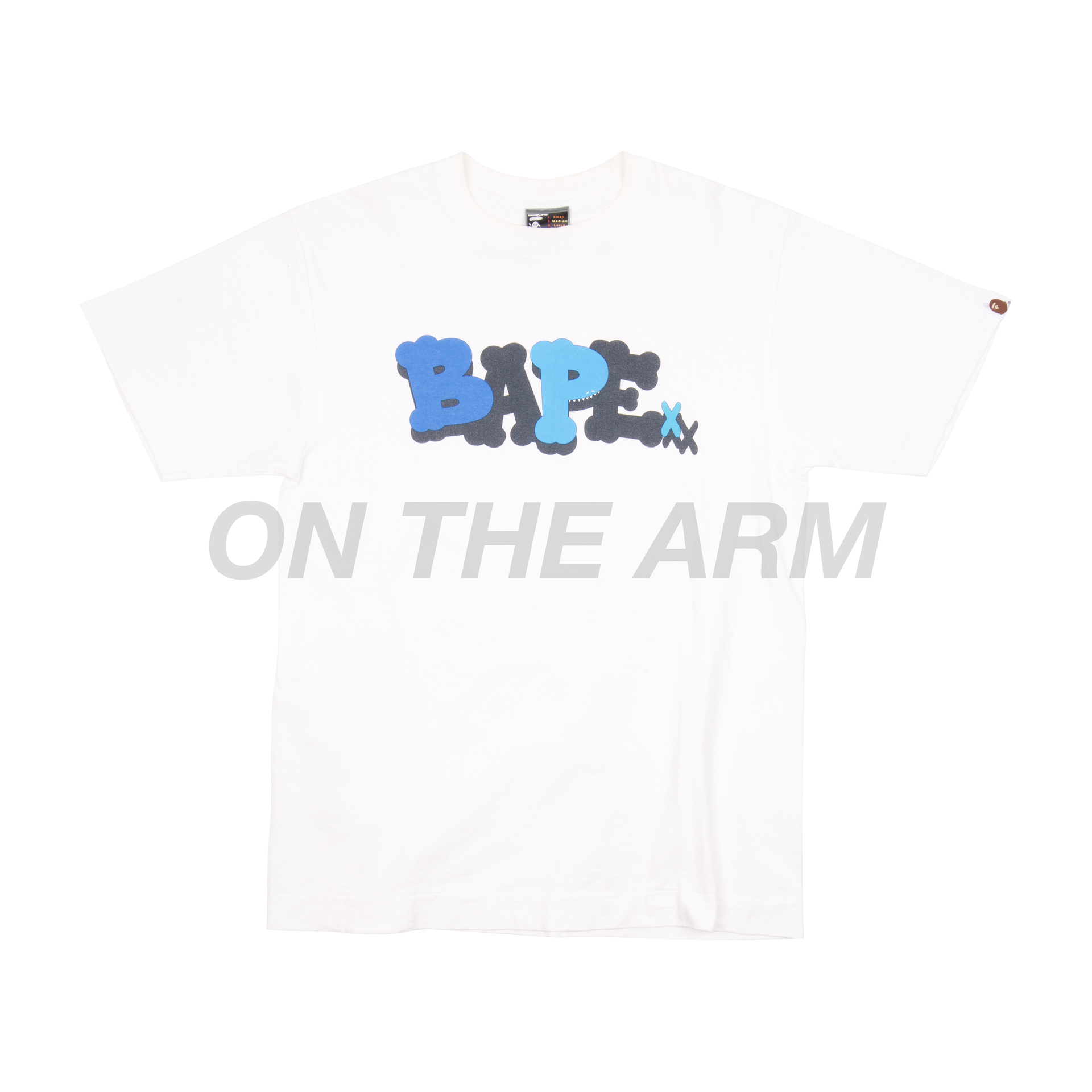Bape White Kaws Tee