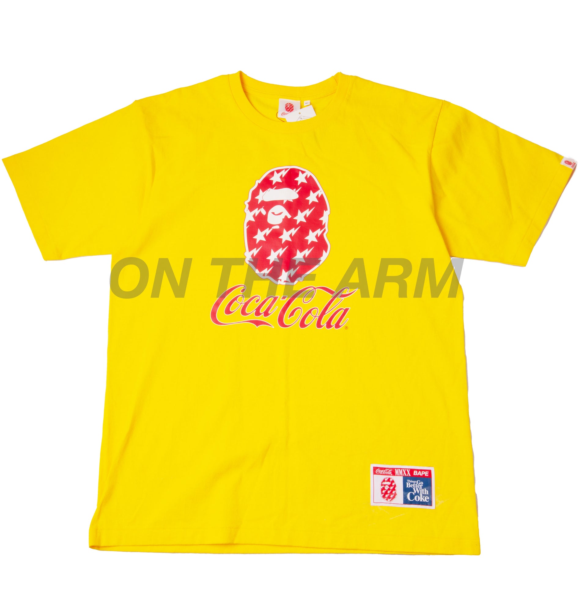 Bape Yellow Coca Cola Tee