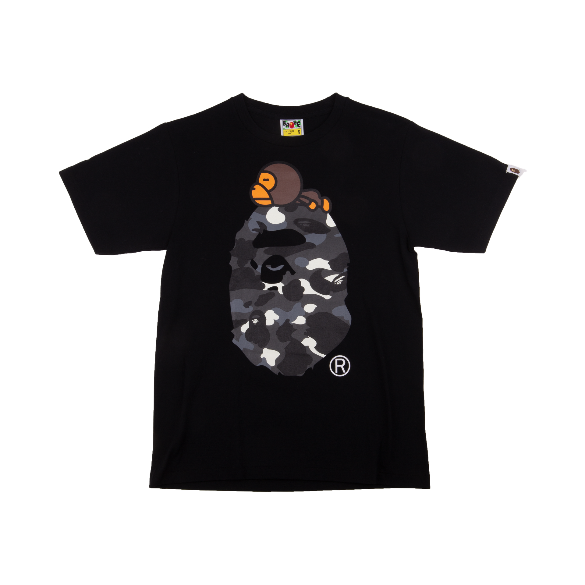 Bape Black Glow In The Dark Tee