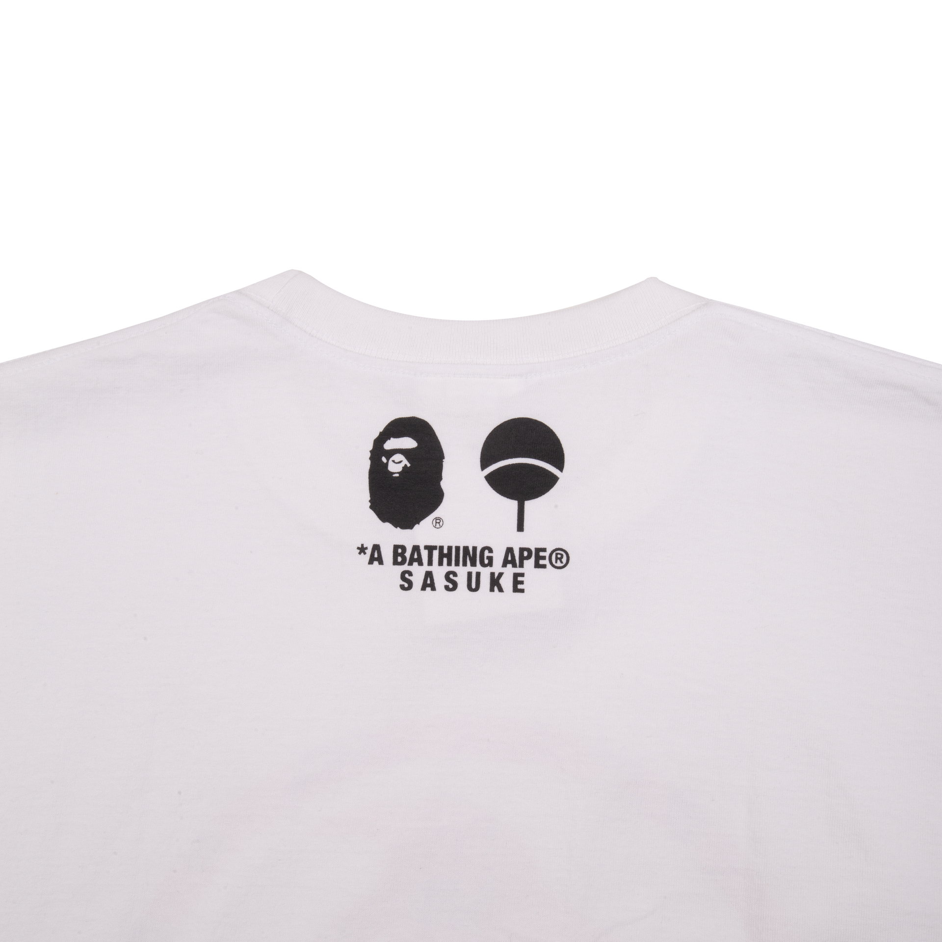 Bape White Sasuke Baby Milo Tee