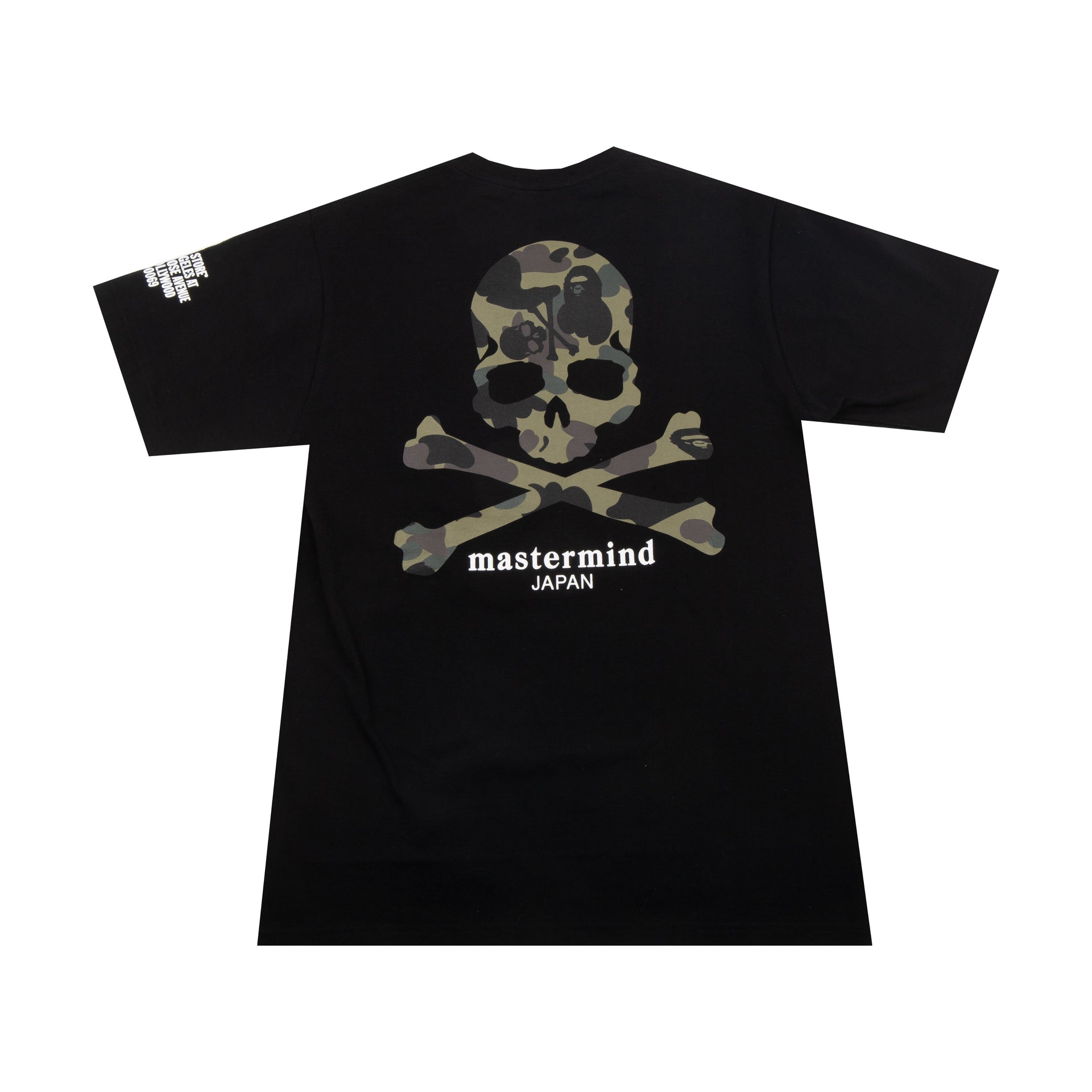 Bape Black Mastermind LA Opening Tee