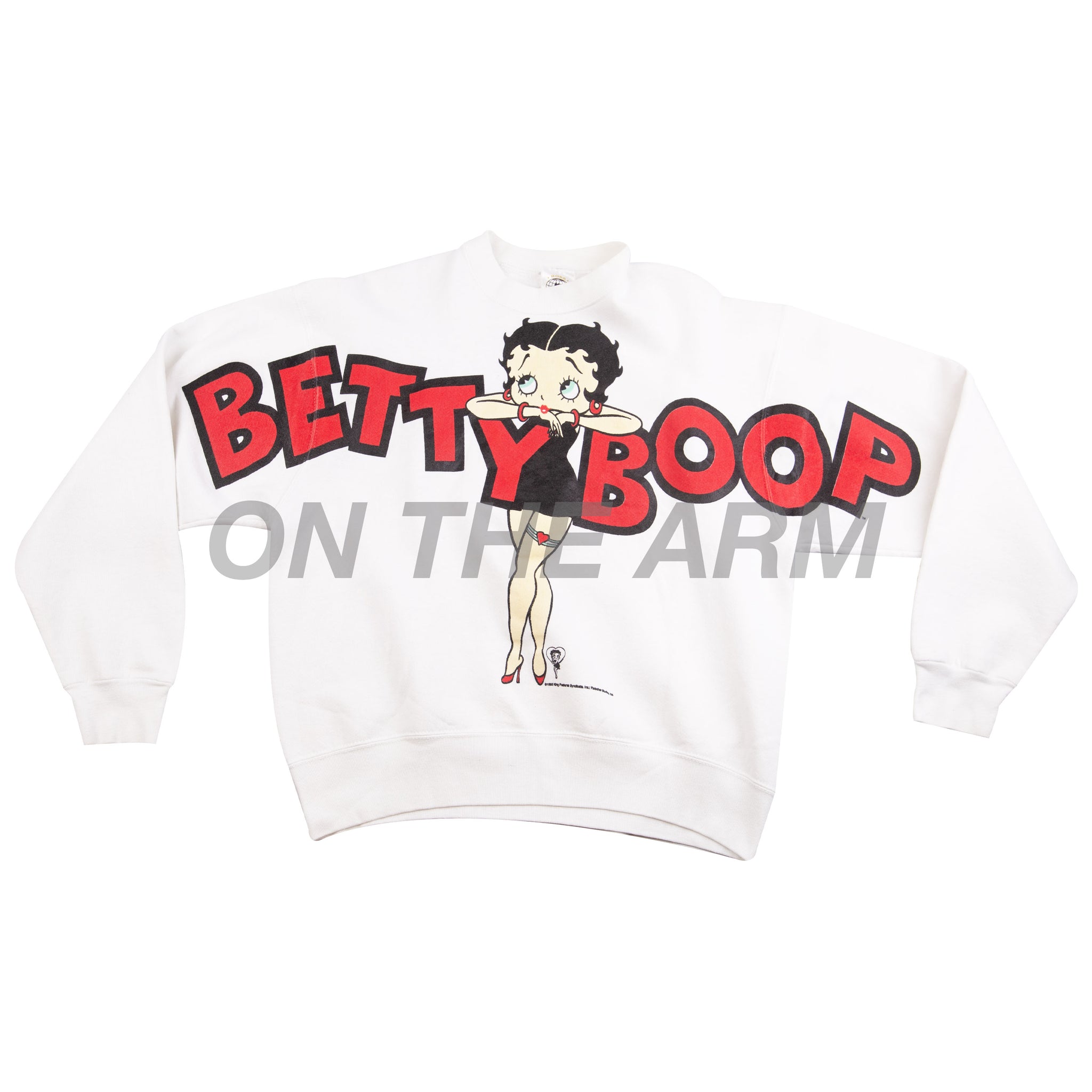 Vintage White Betty Boop Crew (1993)