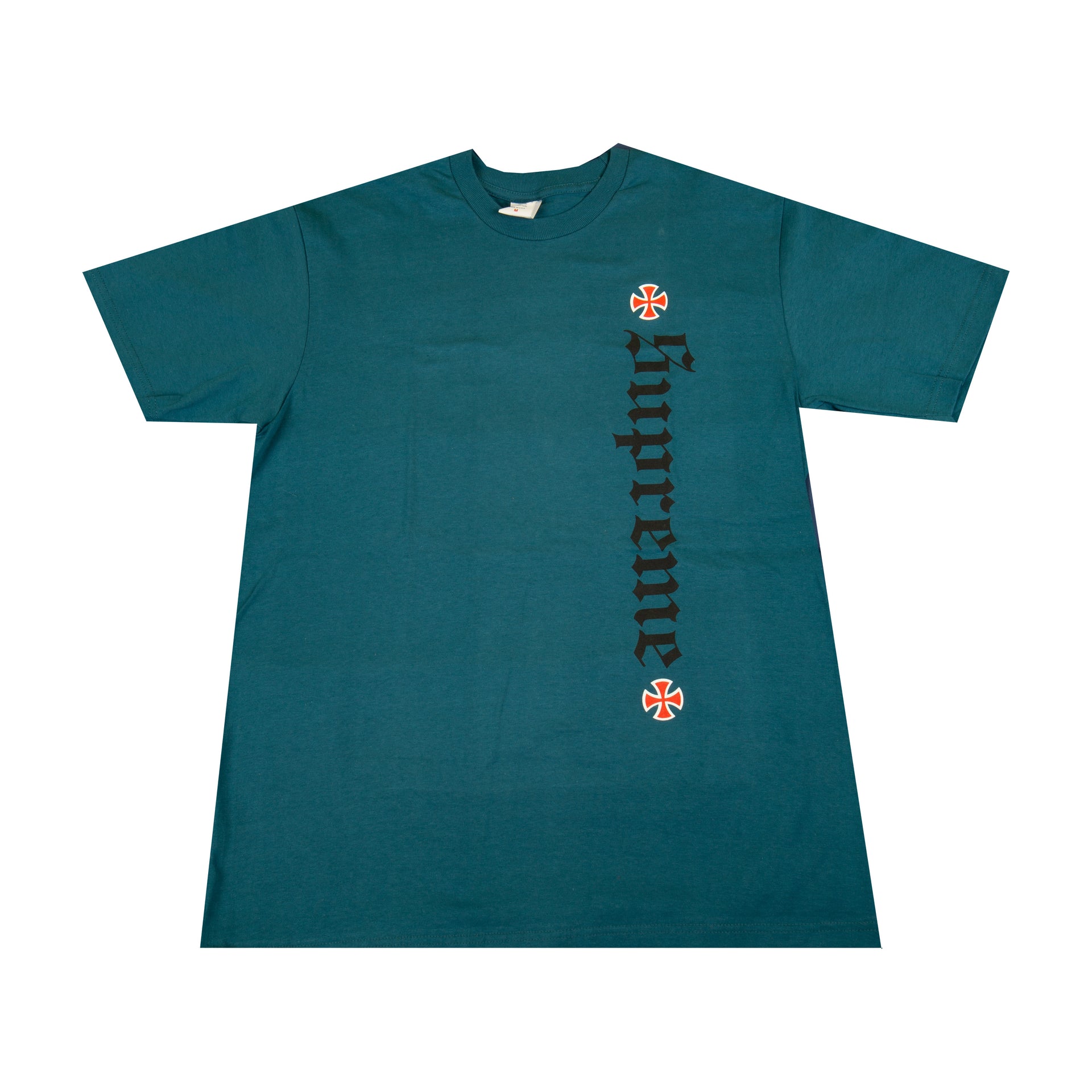 Supreme Dark Slate Independent Old English Tee