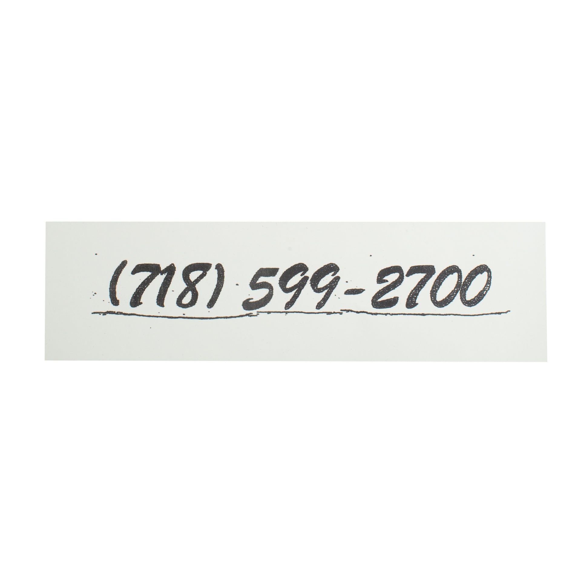 Supreme Brooklyn Box Logo Sticker