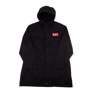 Supreme Black 666 Field Parka