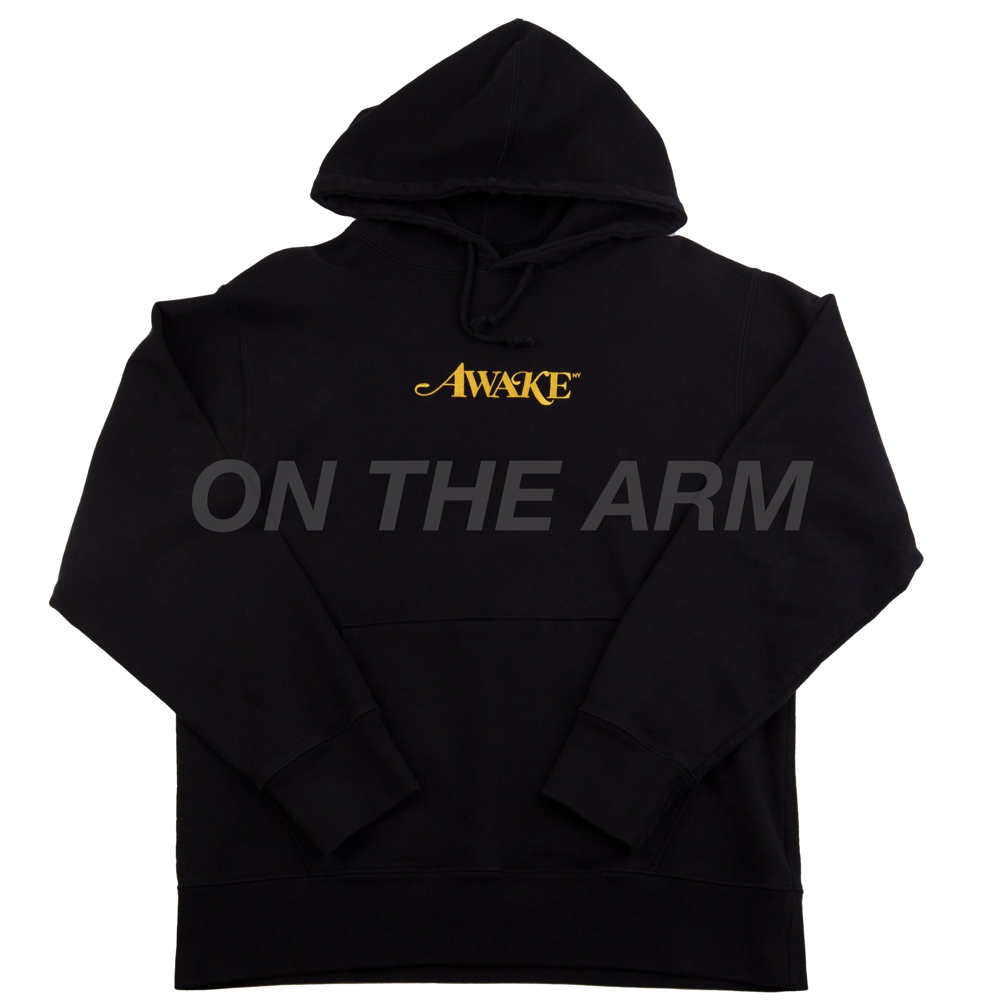 Awake NY Black/Gold Logo Hoodie (2018) PRE-OWNED