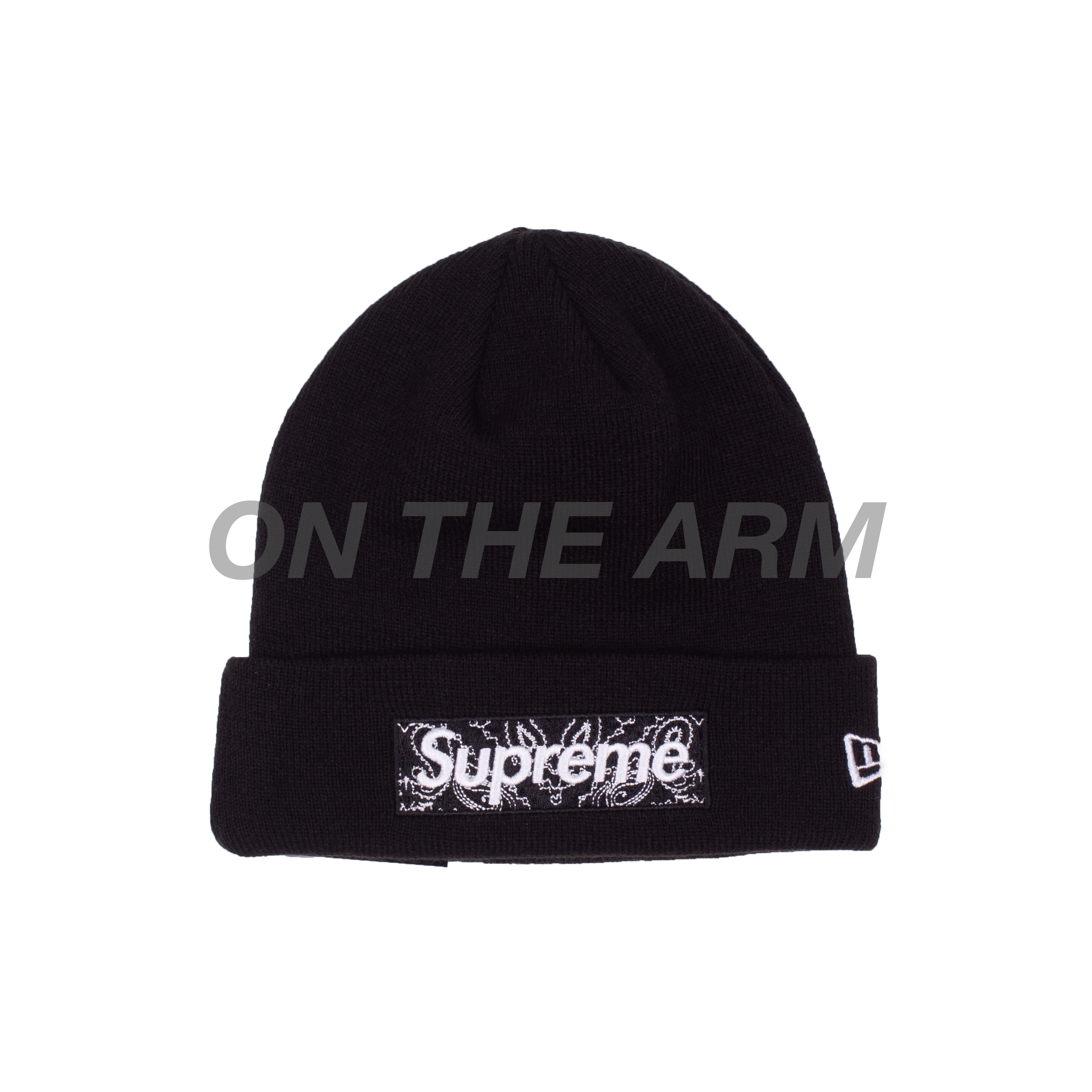 Supreme black best sale bandana box logo