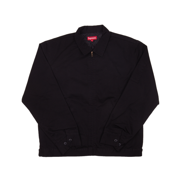 Supreme Black Cop Car Embroidered Jacket